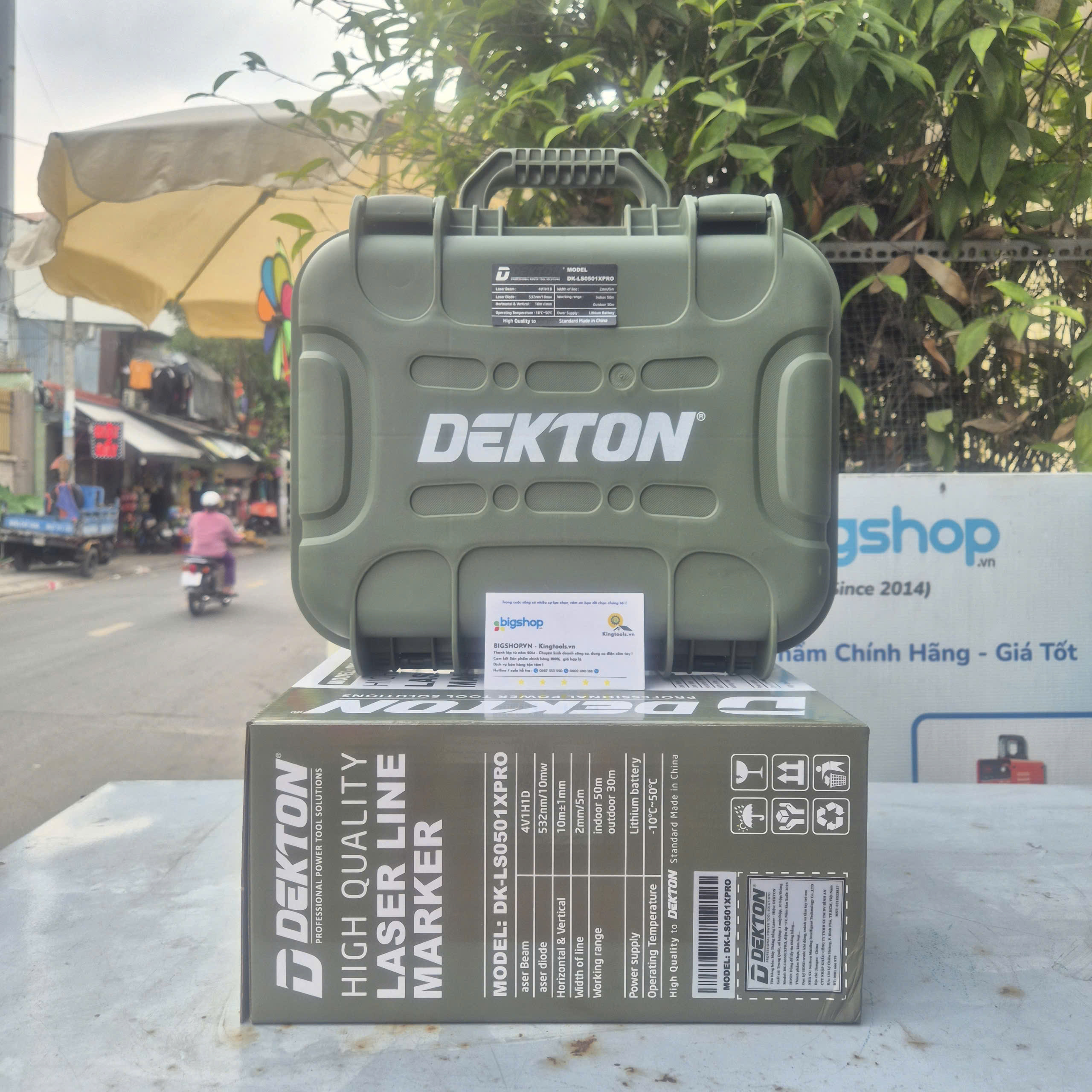 Máy Cân Bằng Laser 5 Tia Dekton DK-LS0501XPRO