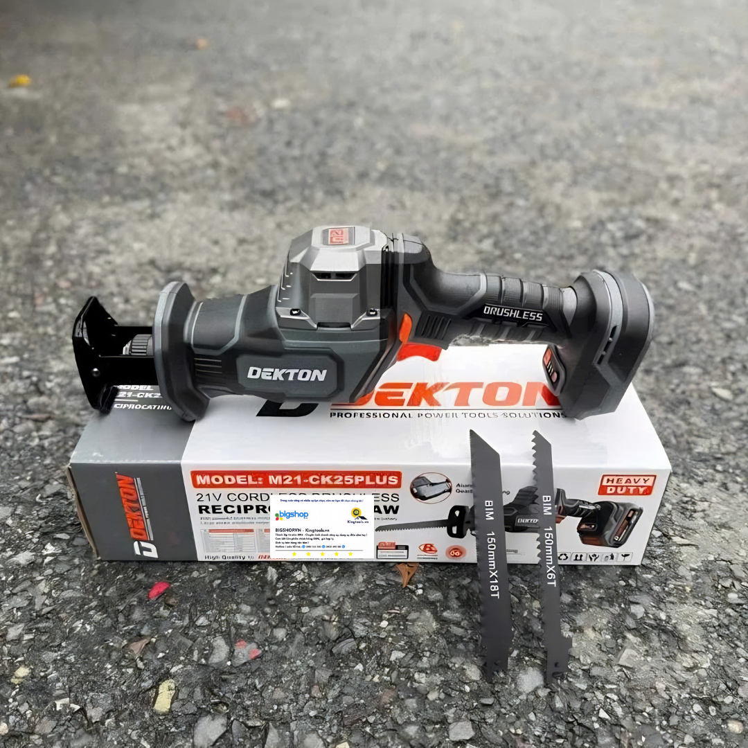 Máy cưa kiếm pin 21V DEKTON M21-CK25PLUS