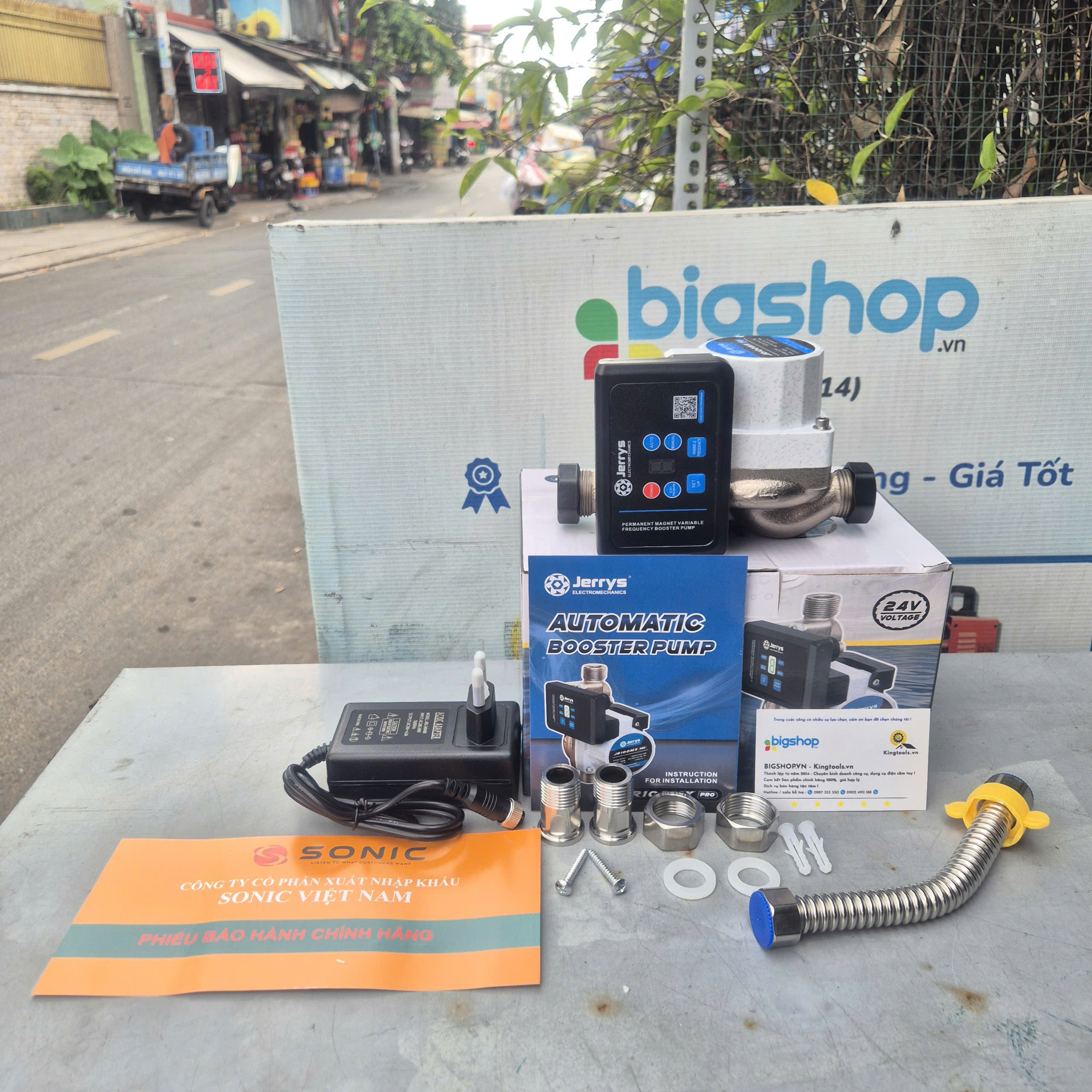 Máy bơm nước tăng áp Jerrys JR100MX PRO