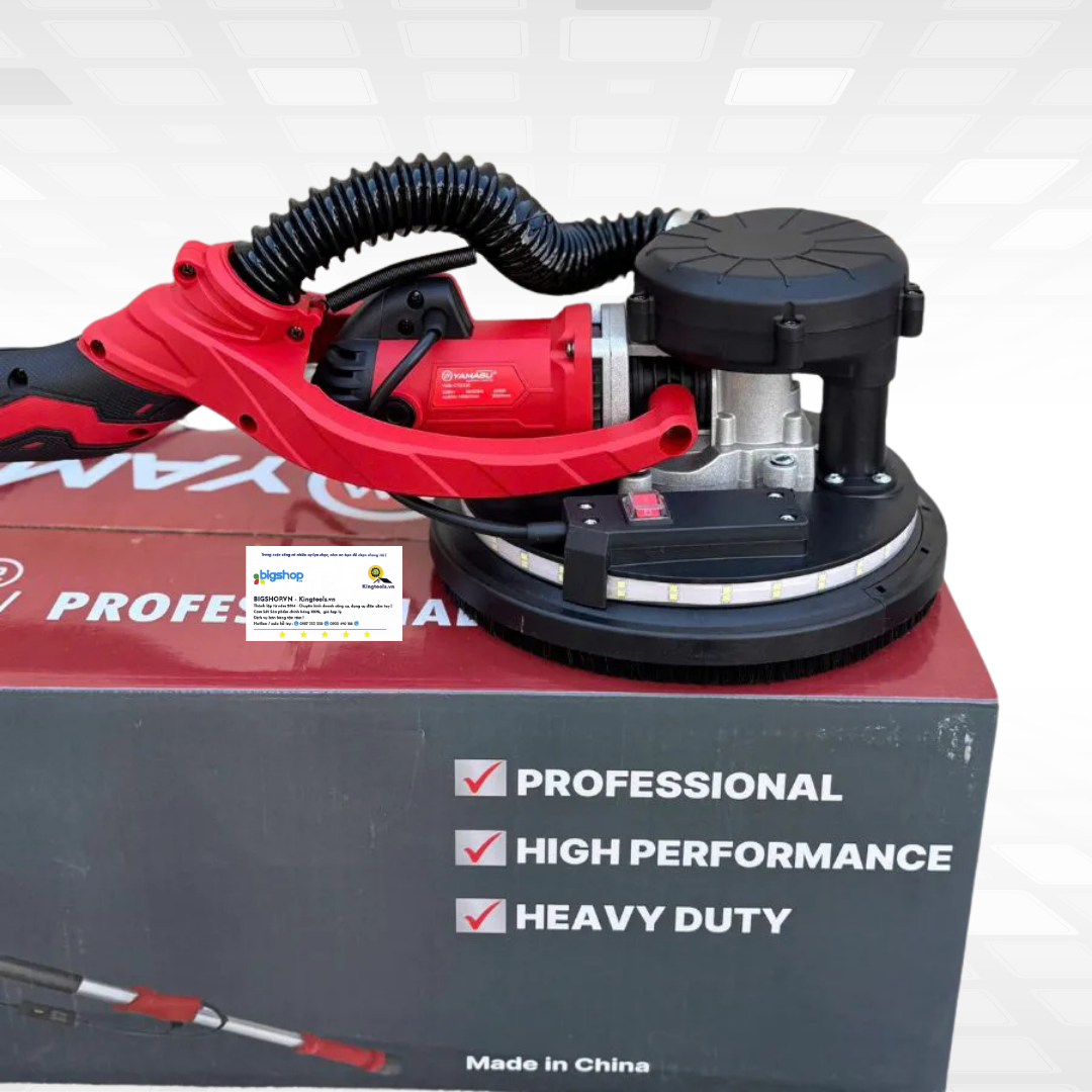 Máy chà tường cầm tay YAMASU YMS-CTD230 (Cán dài, 800W)