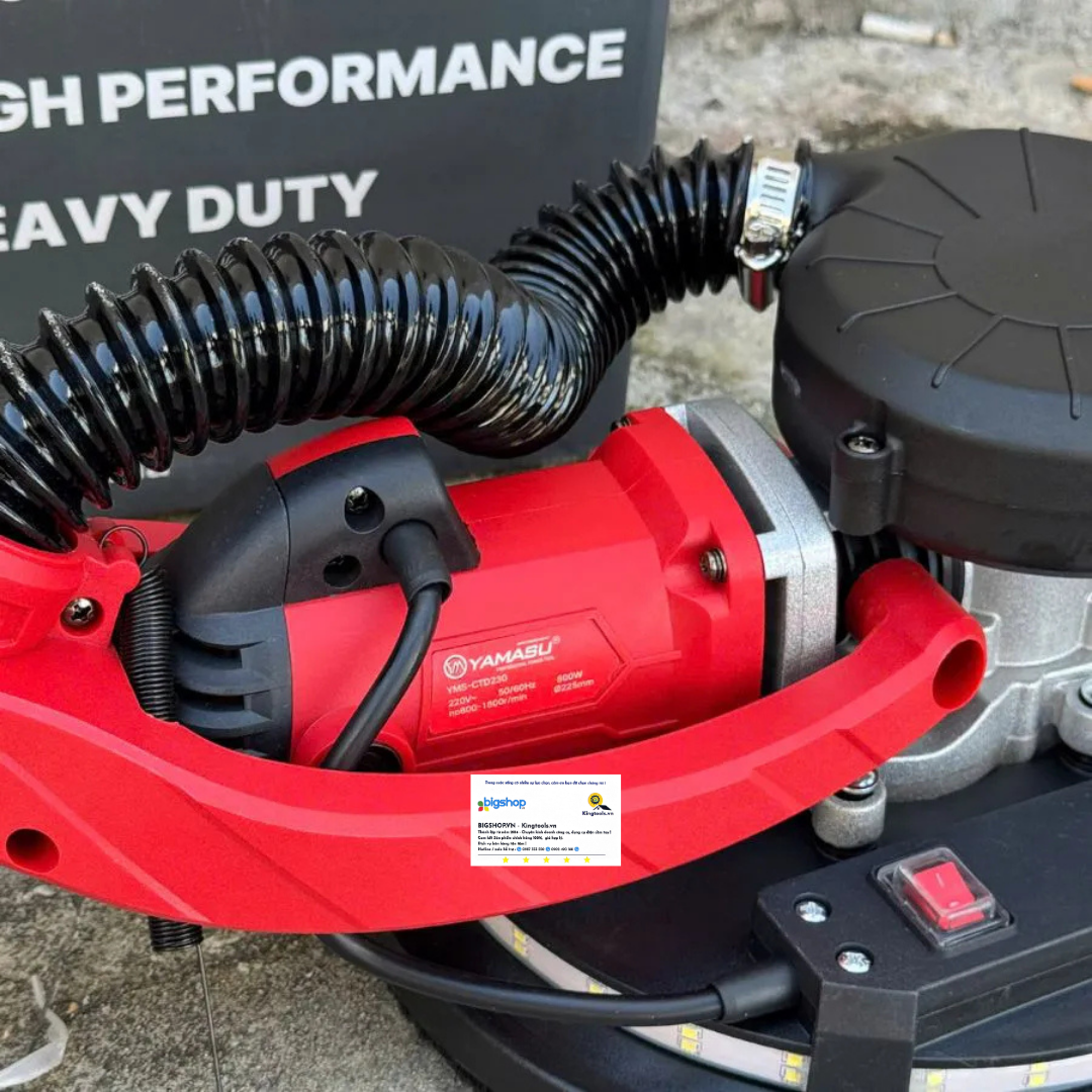 Máy chà tường cầm tay YAMASU YMS-CTD230 (Cán dài, 800W)
