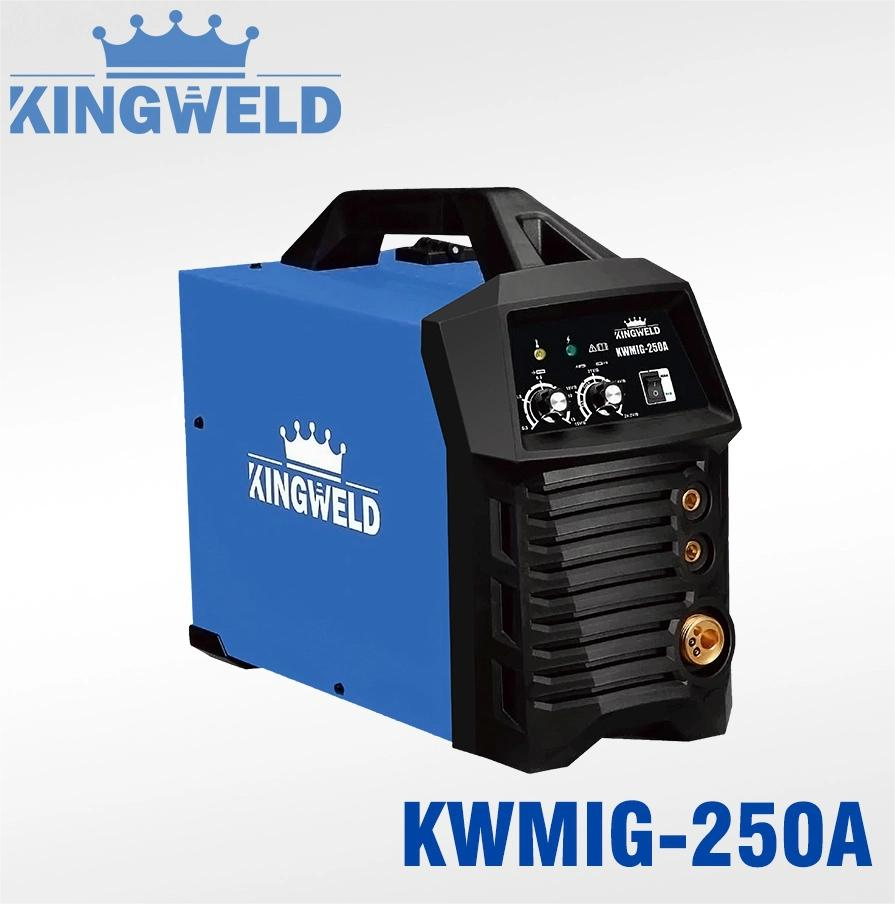Máy hàn MIG CÔNG NGHIỆP KWMIG-250A TẶNG SÚNG MIG TO , Đồng hồ Khí