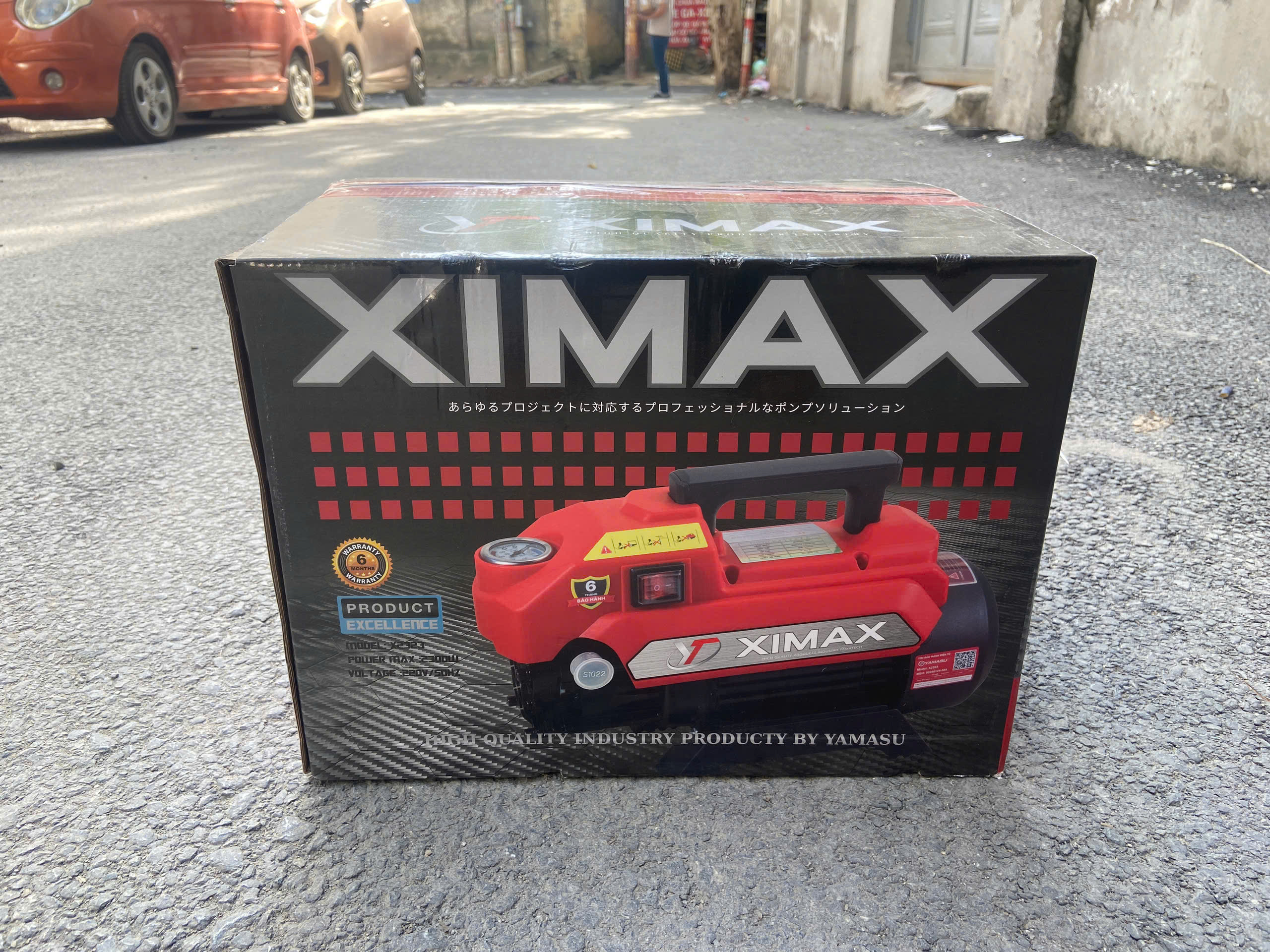 Máy Rửa Xe Ximax - X2323 – 2300W Đầy đủ phụ kiện 