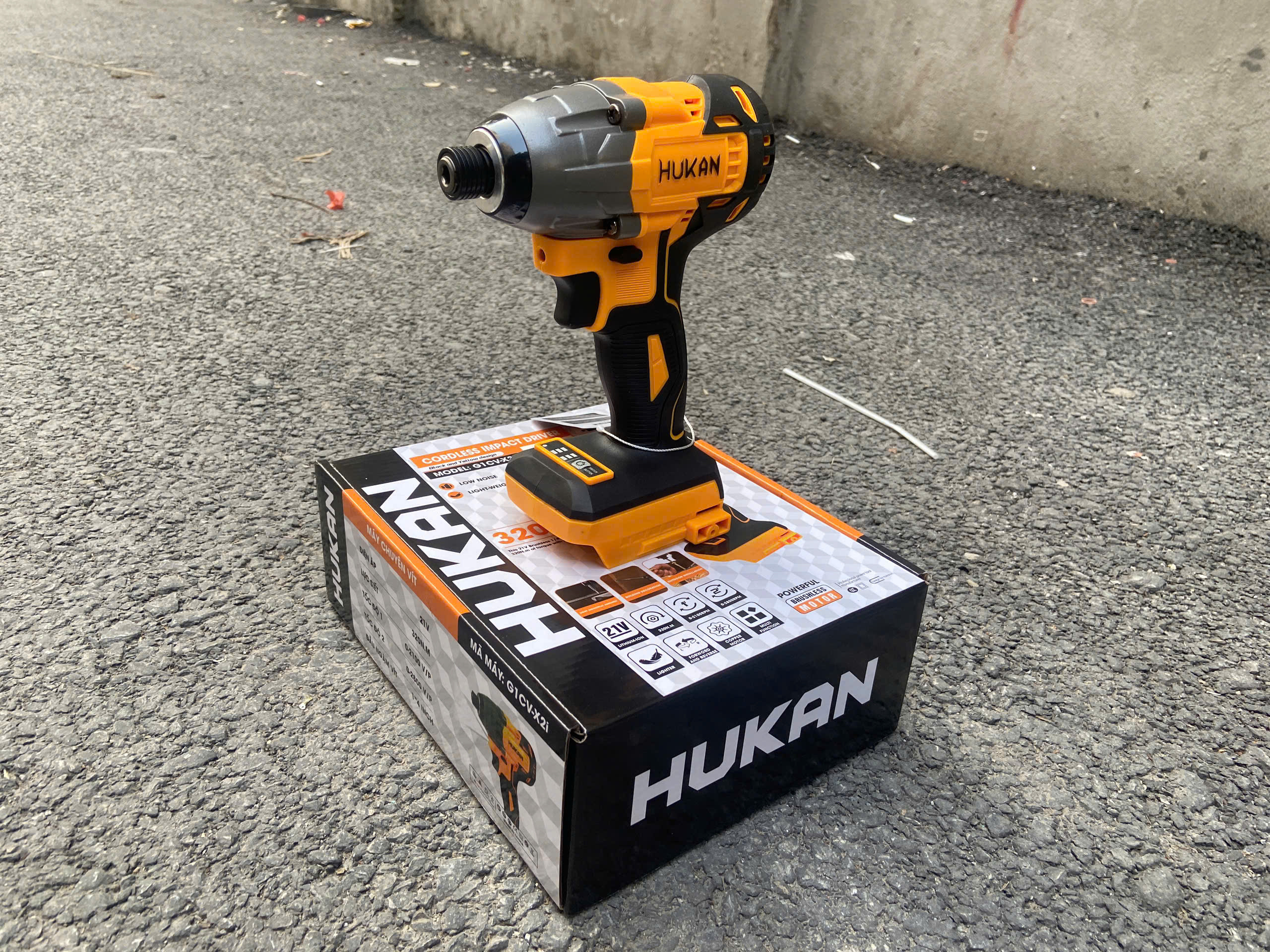 Thân máy chuyên vít búa (GEN 1) G1CV-X2i Vàng 