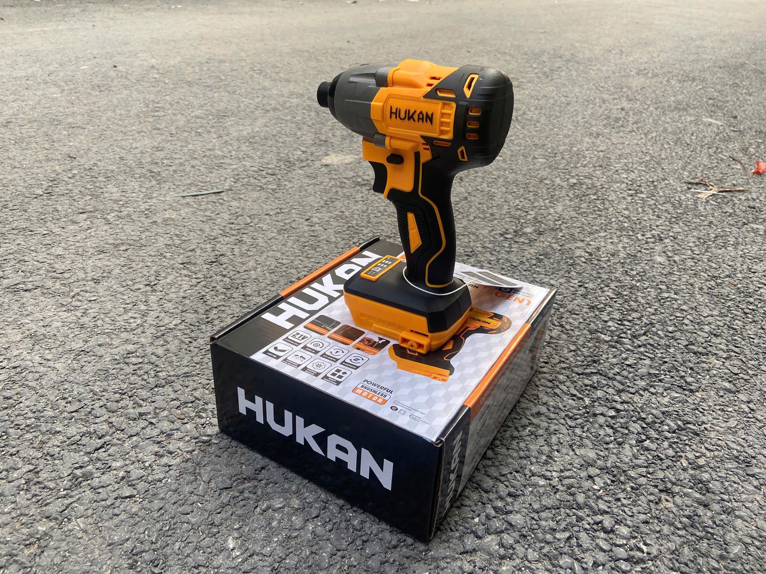 Thân máy chuyên vít búa (GEN 1) G1CV-X2i Vàng 