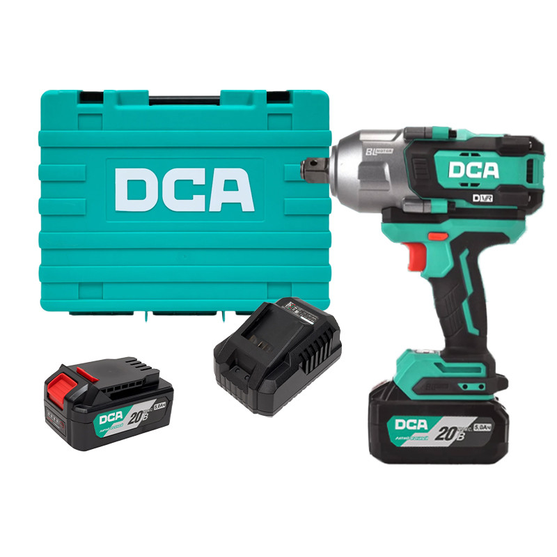 Máy siết bu lông dùng pin 20V DCA ADPB1288FK  2 Pin 5.0Ah