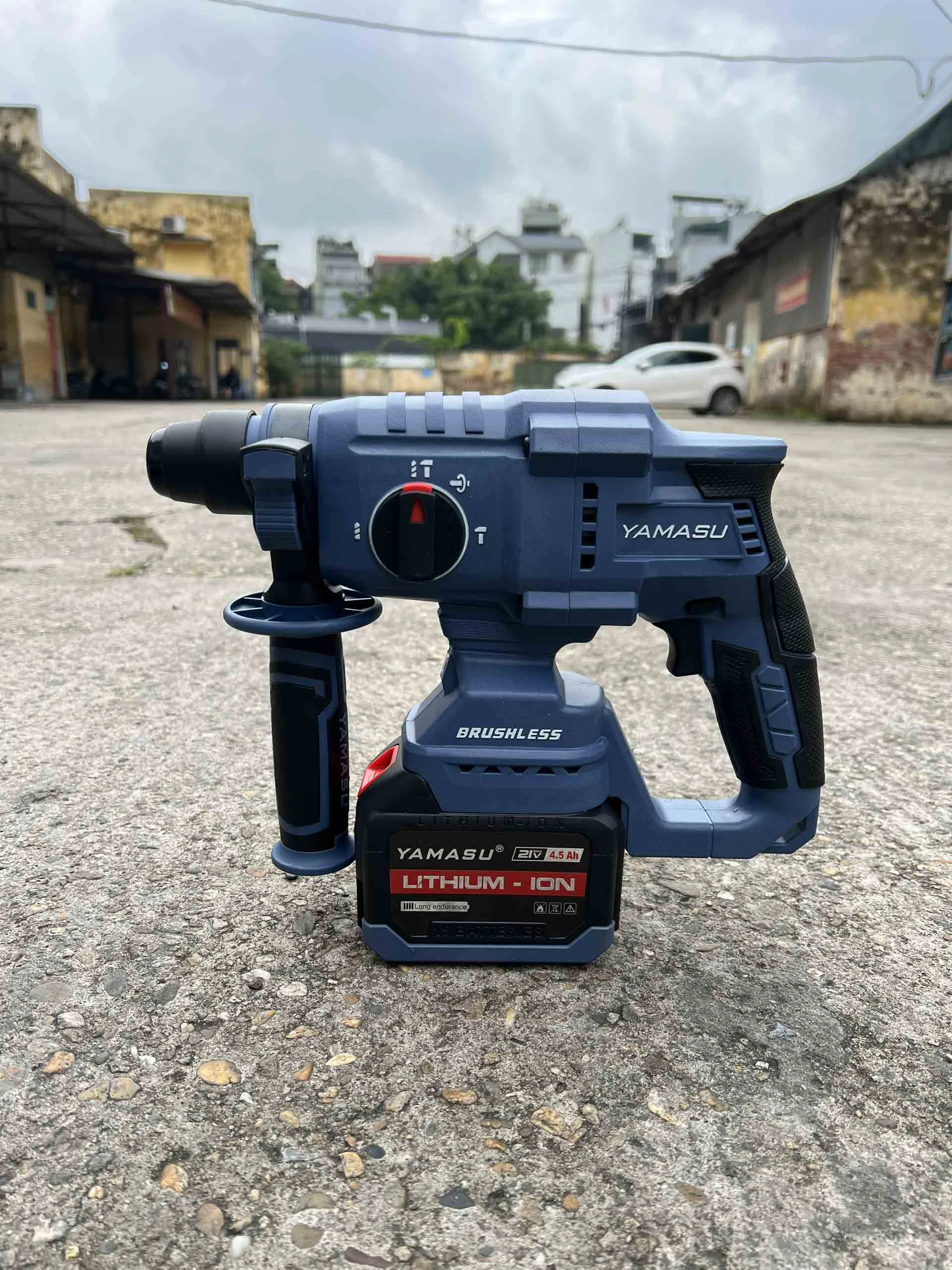 Máy Khoan Bê Tông Pin Yamasu YMS-MBT26P 3 Chức Năng