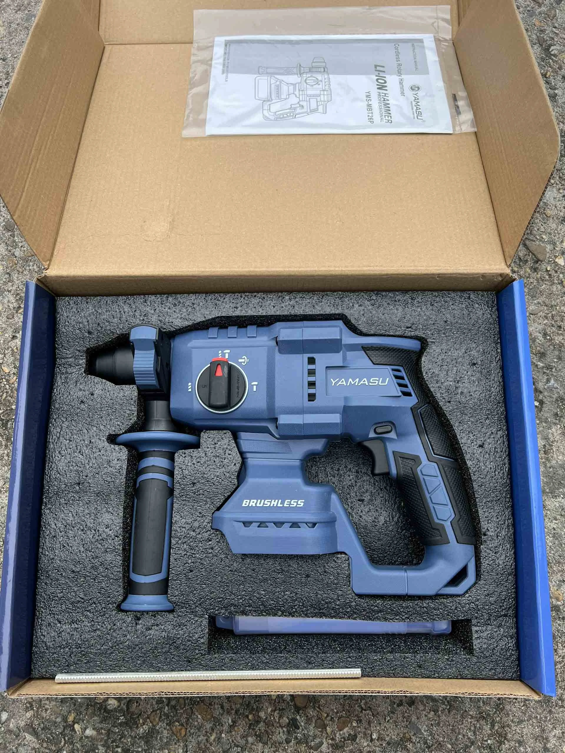 Máy Khoan Bê Tông Pin Yamasu YMS-MBT26P 3 Chức Năng