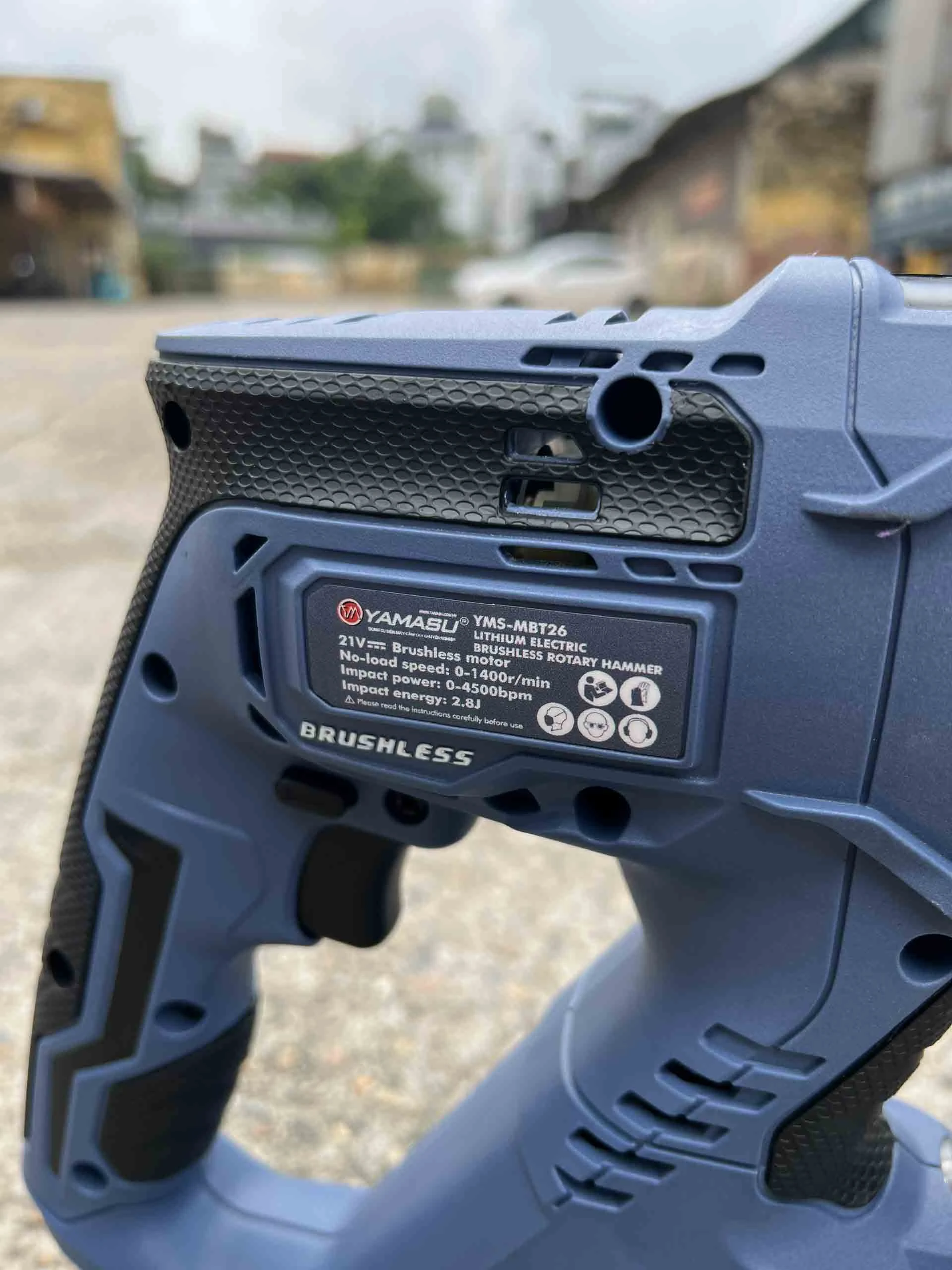 Máy Khoan Bê Tông Yamasu YMS-MBT26 3 Chức Năng Pin 21V