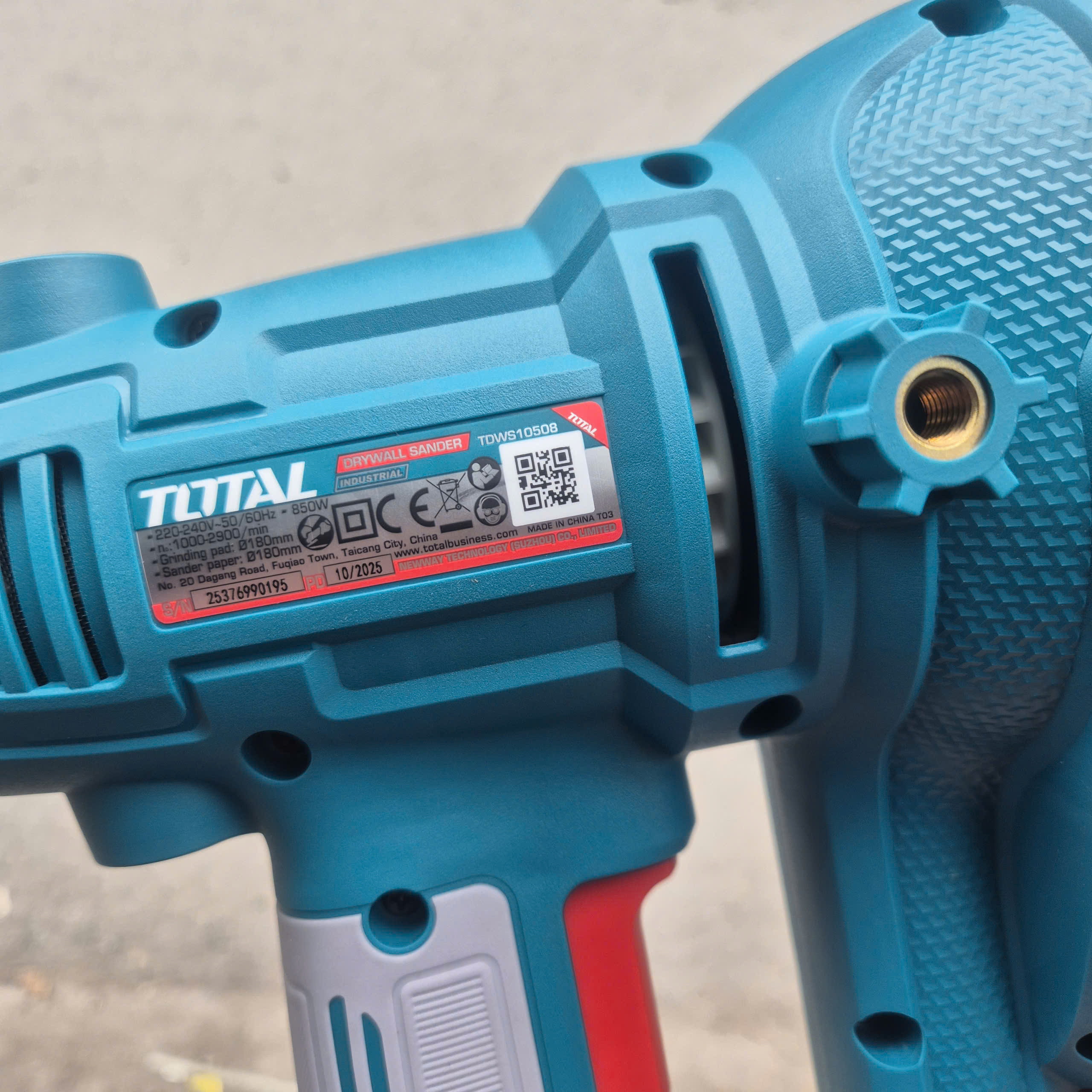 Máy chà tường không bụi TOTAL TDWS10508 (Đường kính 180mm, CS 850W)