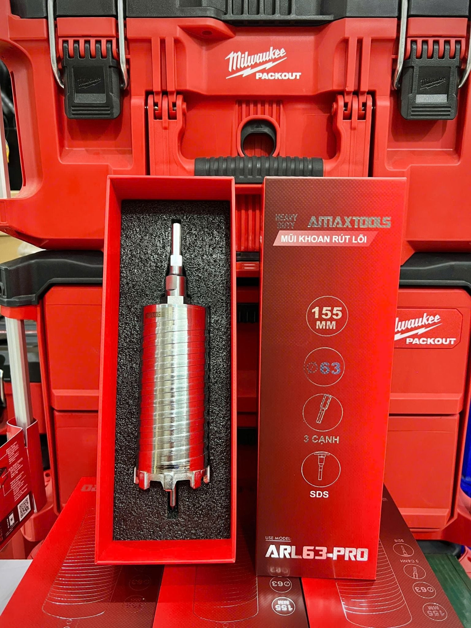 Mũi khoan rút lõi amaxtools - ARL63 