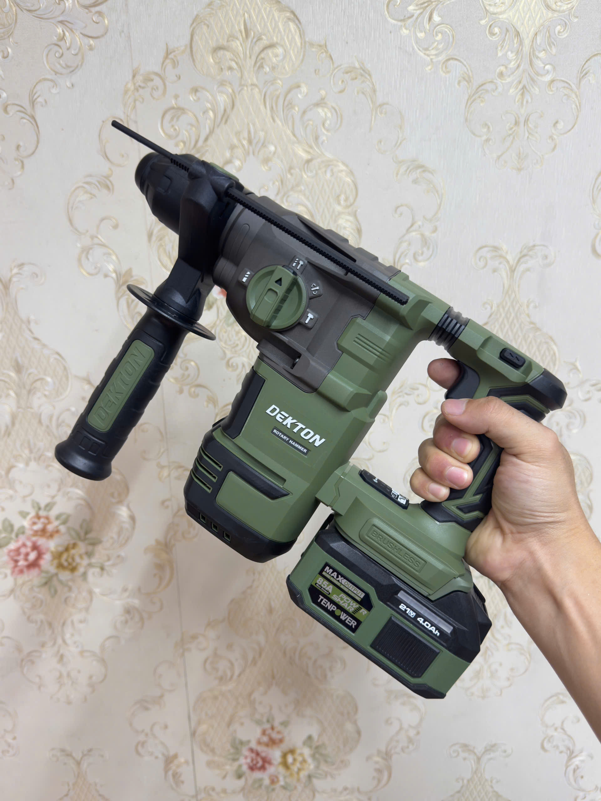 Máy Khoan Đục 3 Chức Năng DEKTON M21-RH2803XPRO – 21V, Brushless