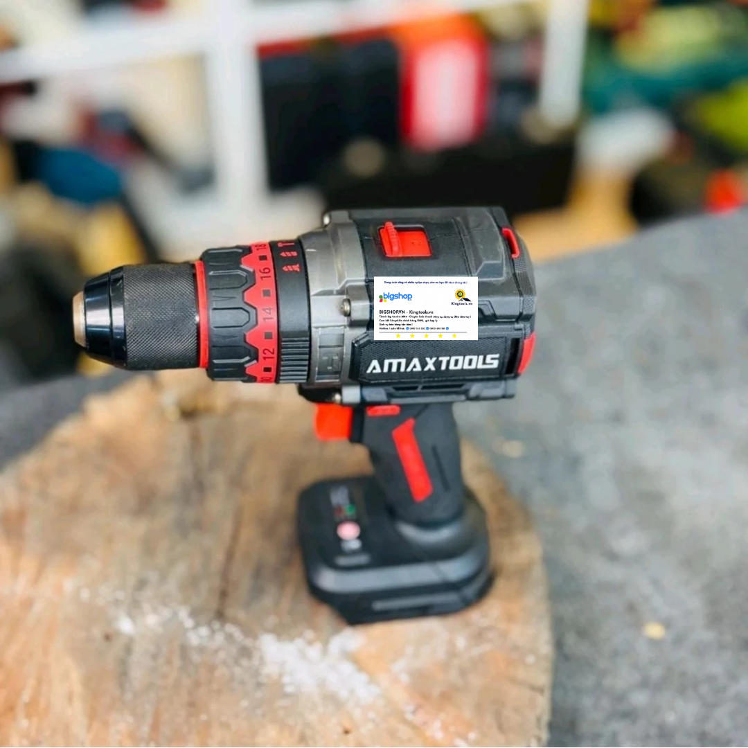 Máy khoan động lực dùng pin AMAXTOOLS AKI16013SM (Thân máy)