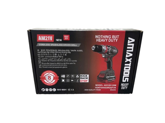 Thân Máy khoan pin Amaxtools AKI12013SM