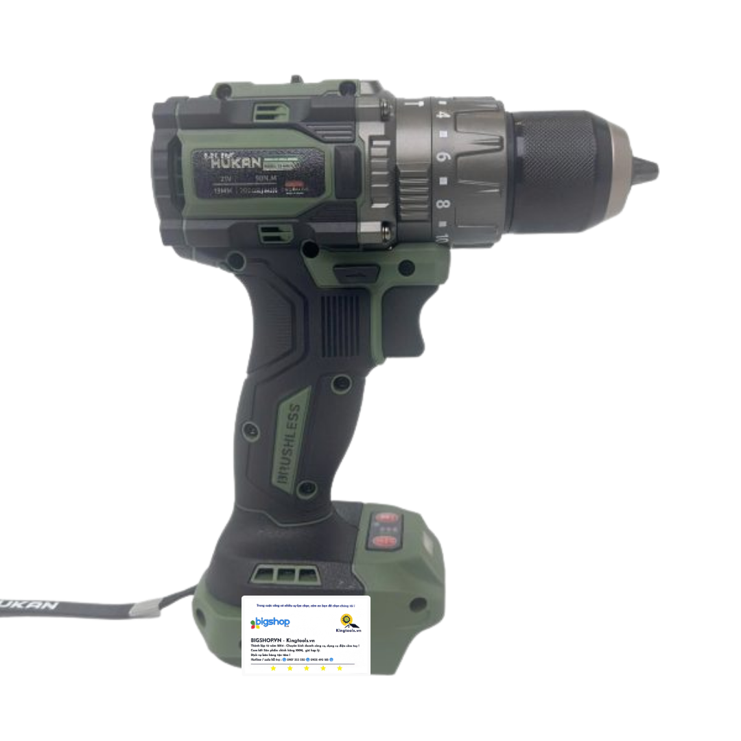 Máy Khoan Pin 3 Chức Năng 13mm HUKAN G3-M90 (Gen 3) – 21V