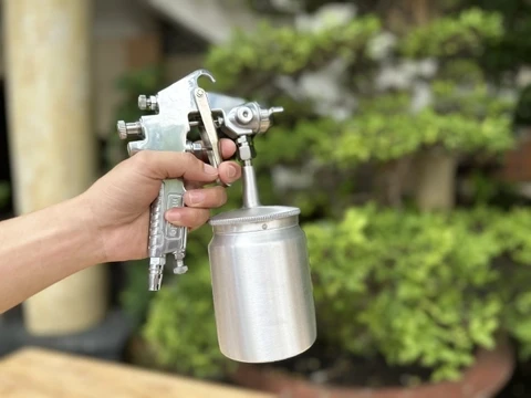 Bình, súng phun sơn MAKUTE W-71S, 600ml