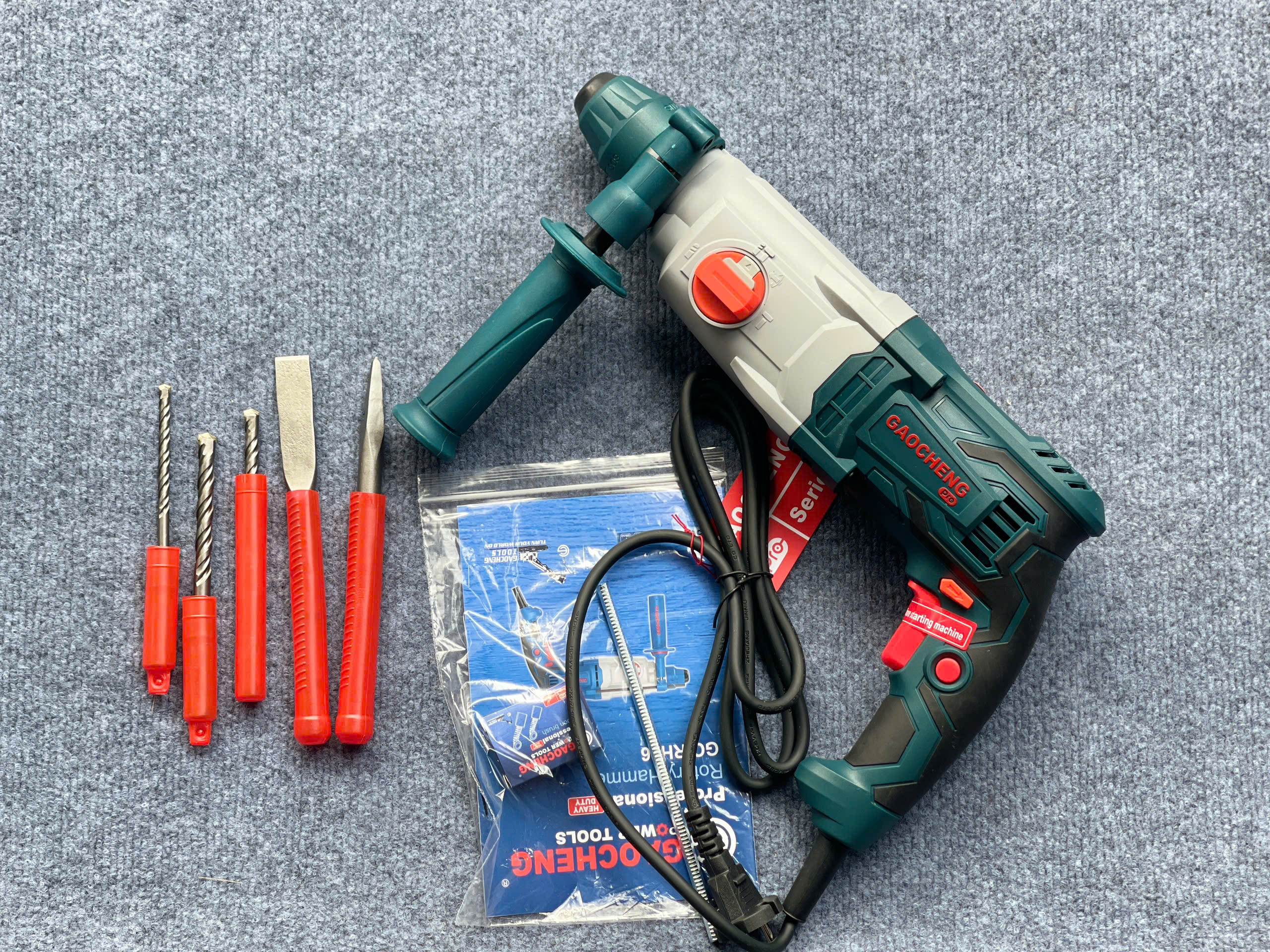 Máy khoan búa GAOCHENG GC-RH26 chính hãng – 1050W