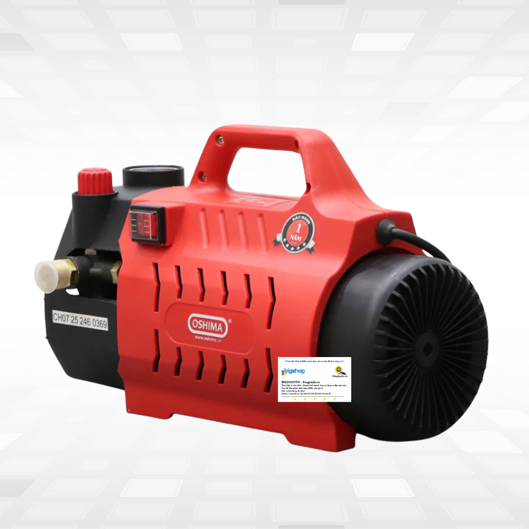 Máy xịt rửa OSHIMA MXR-190C-1 (CS 2500W, có chỉnh áp)