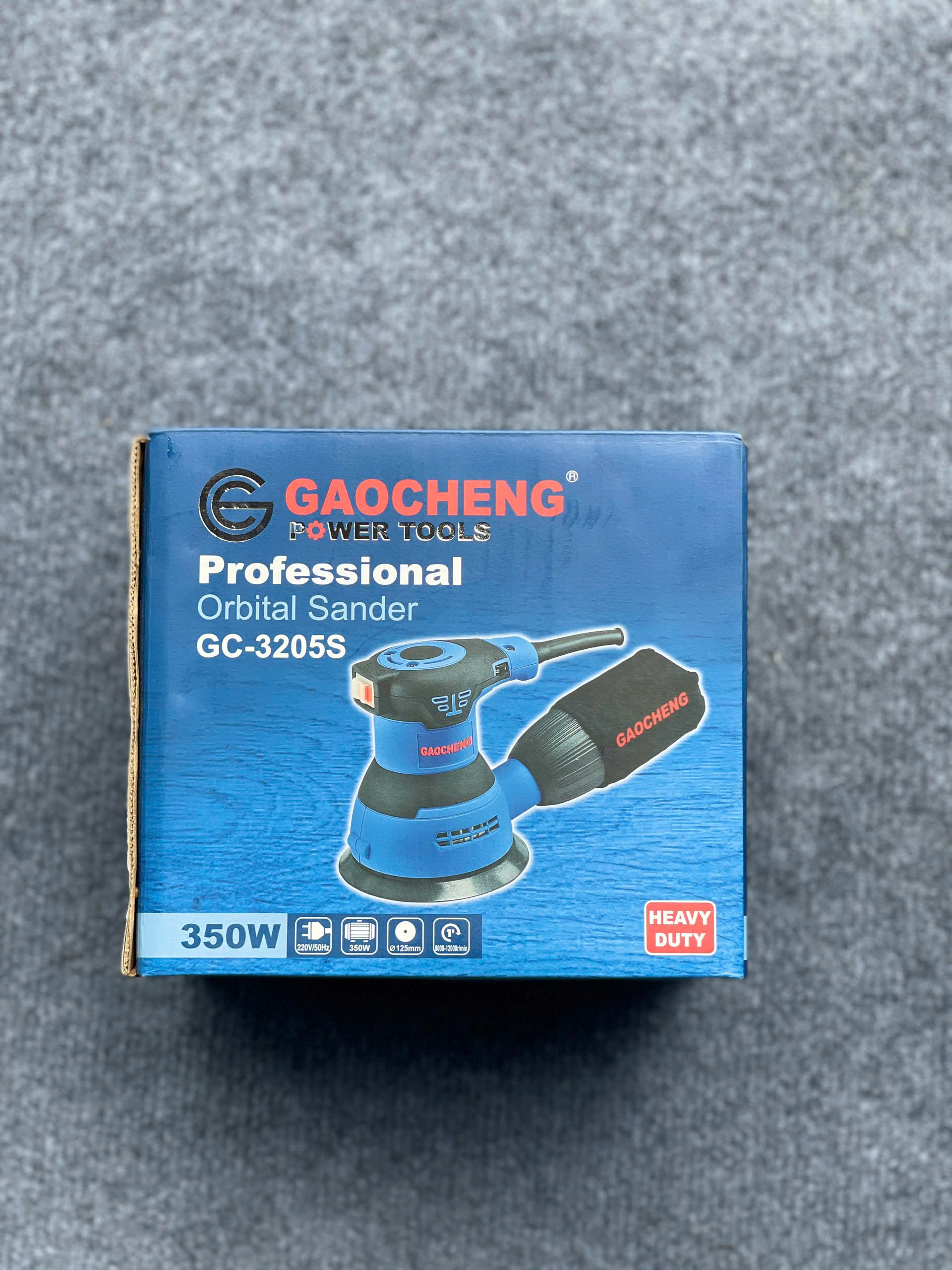 Máy chà nhám tròn cầm tay GAOCHENG GC-3205S – 350W
