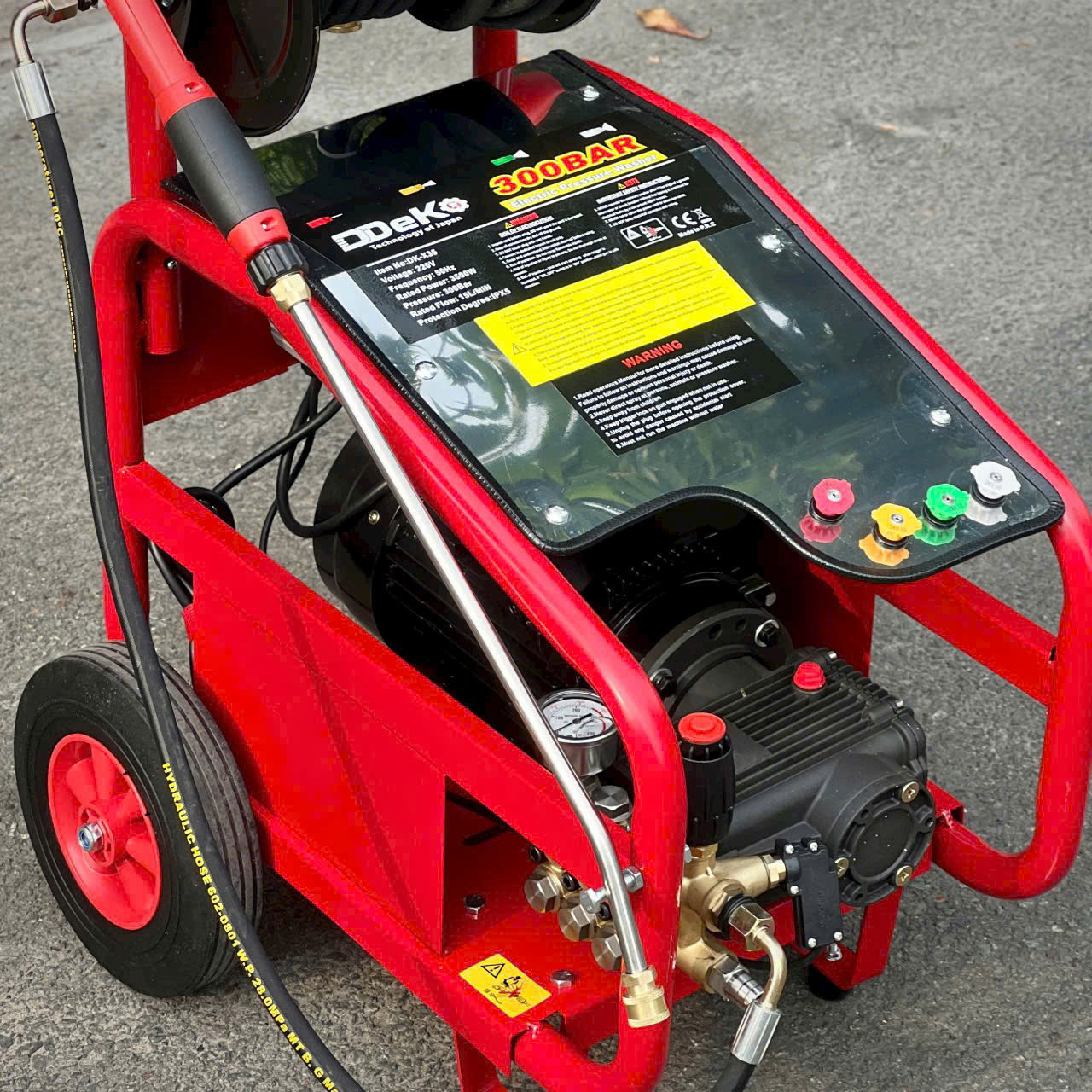 Máy Xịt Rửa Xe Công Nghiệp Áp Lực 3.5Kw Deko DK-X35