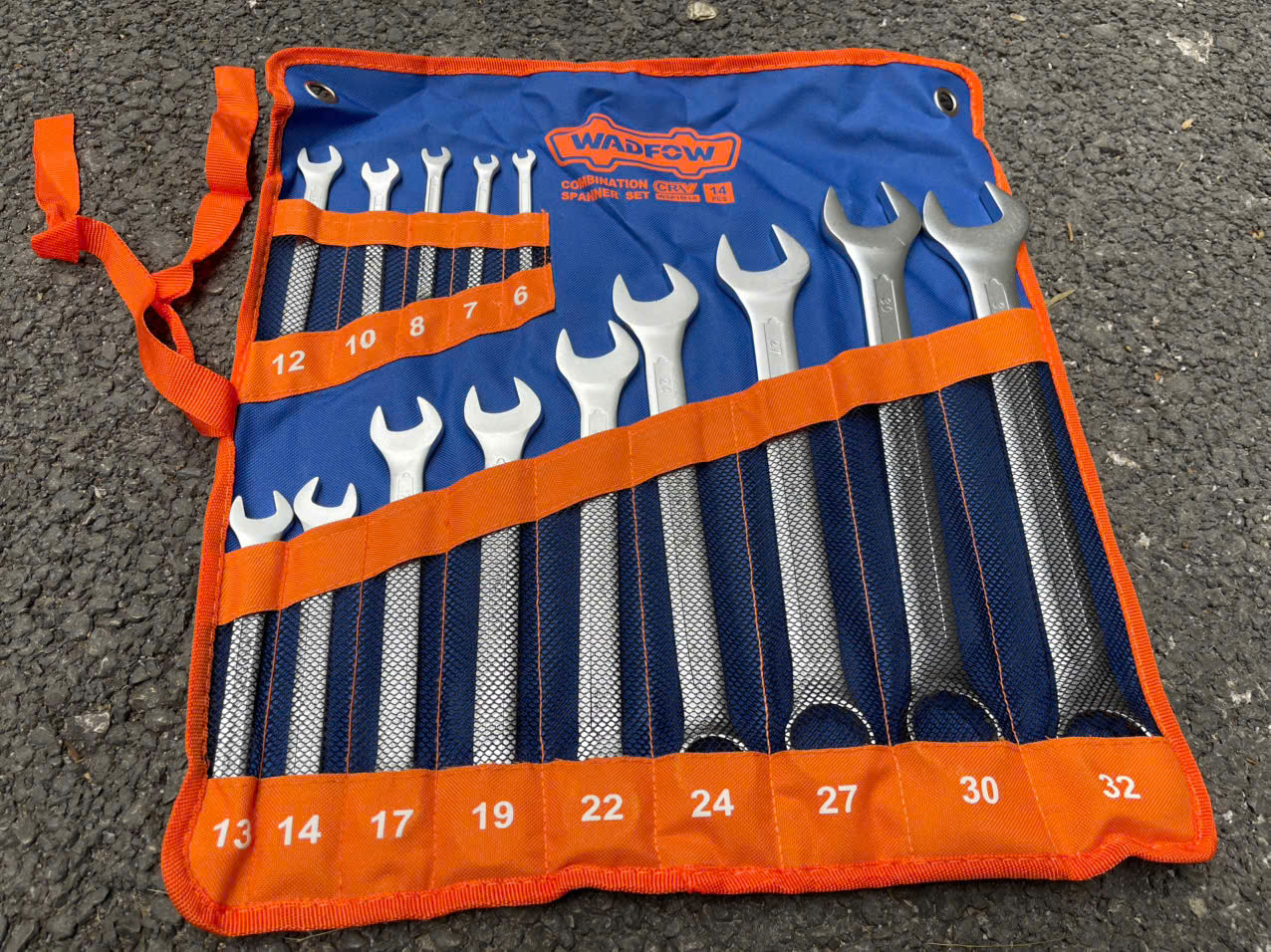 Bộ 14 cờ lê vòng miệng WADFOW WSP1M14