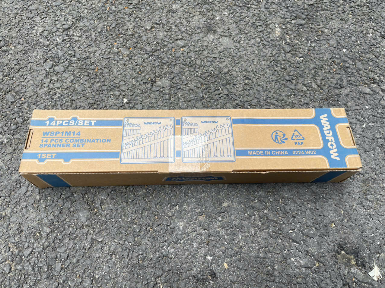 Bộ 14 cờ lê vòng miệng WADFOW WSP1M14