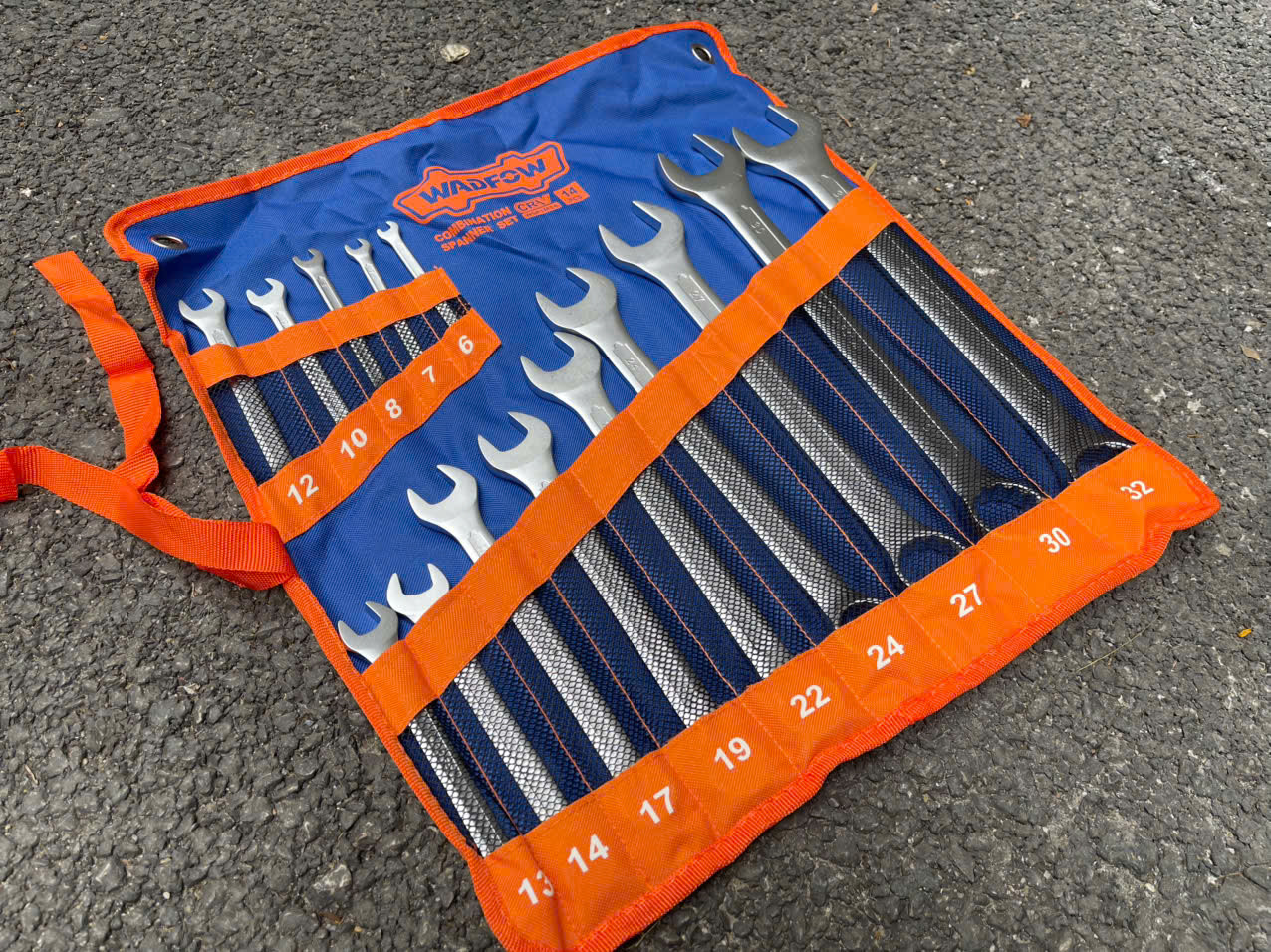 Bộ 14 cờ lê vòng miệng WADFOW WSP1M14