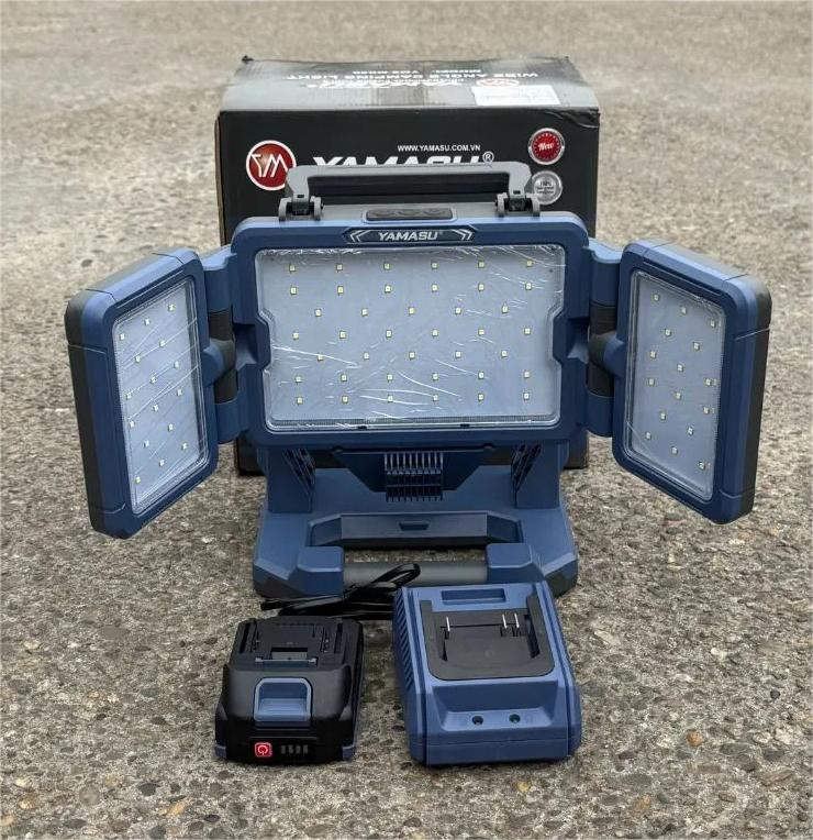 ĐÈN CHIẾU ÁNH SÁNG YAMASU YMS-MD50 PIN 21V