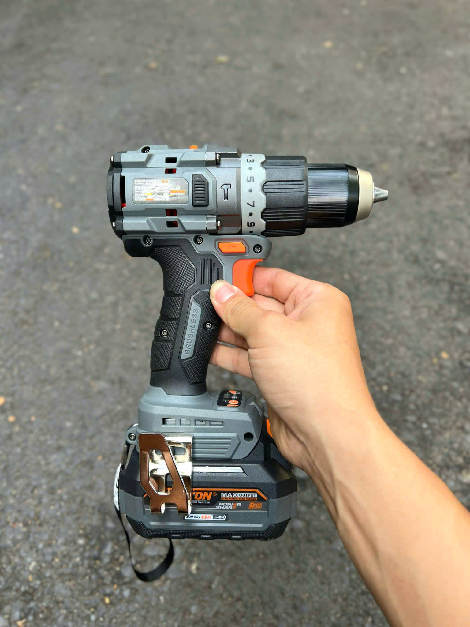 Máy Khoan Động Lực Dùng Pin 20V Dekton D20-ID13100PLUS (Chưa Pin & Sạc)