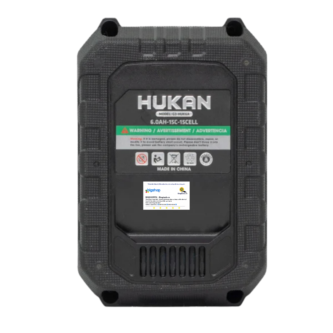 Pin Lithium 6.0Ah HUKAN G3-HUK6A (GEN 3, 21V)