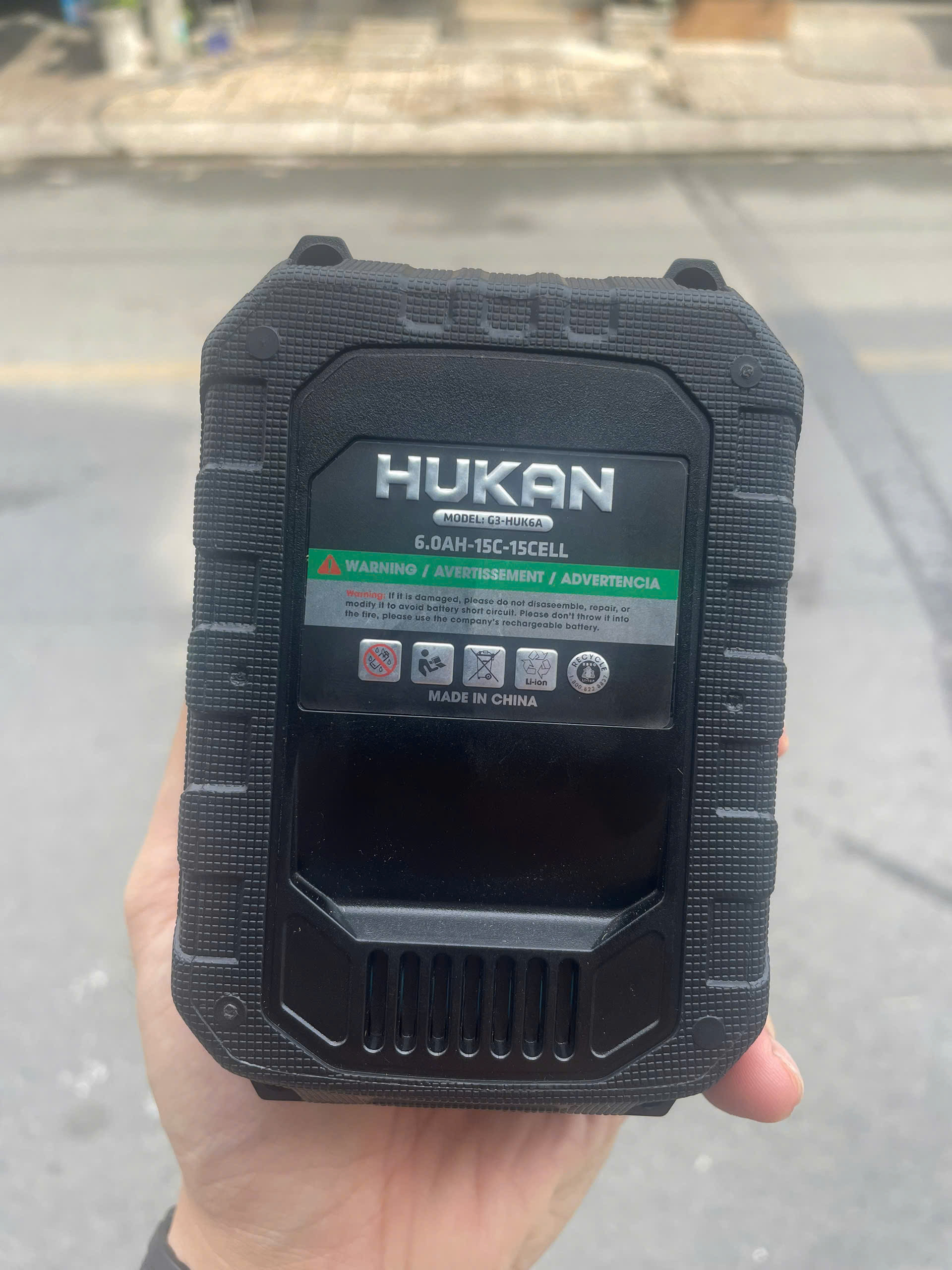 Pin Lithium 6.0Ah HUKAN G3-HUK6A (GEN 3, 21V)
