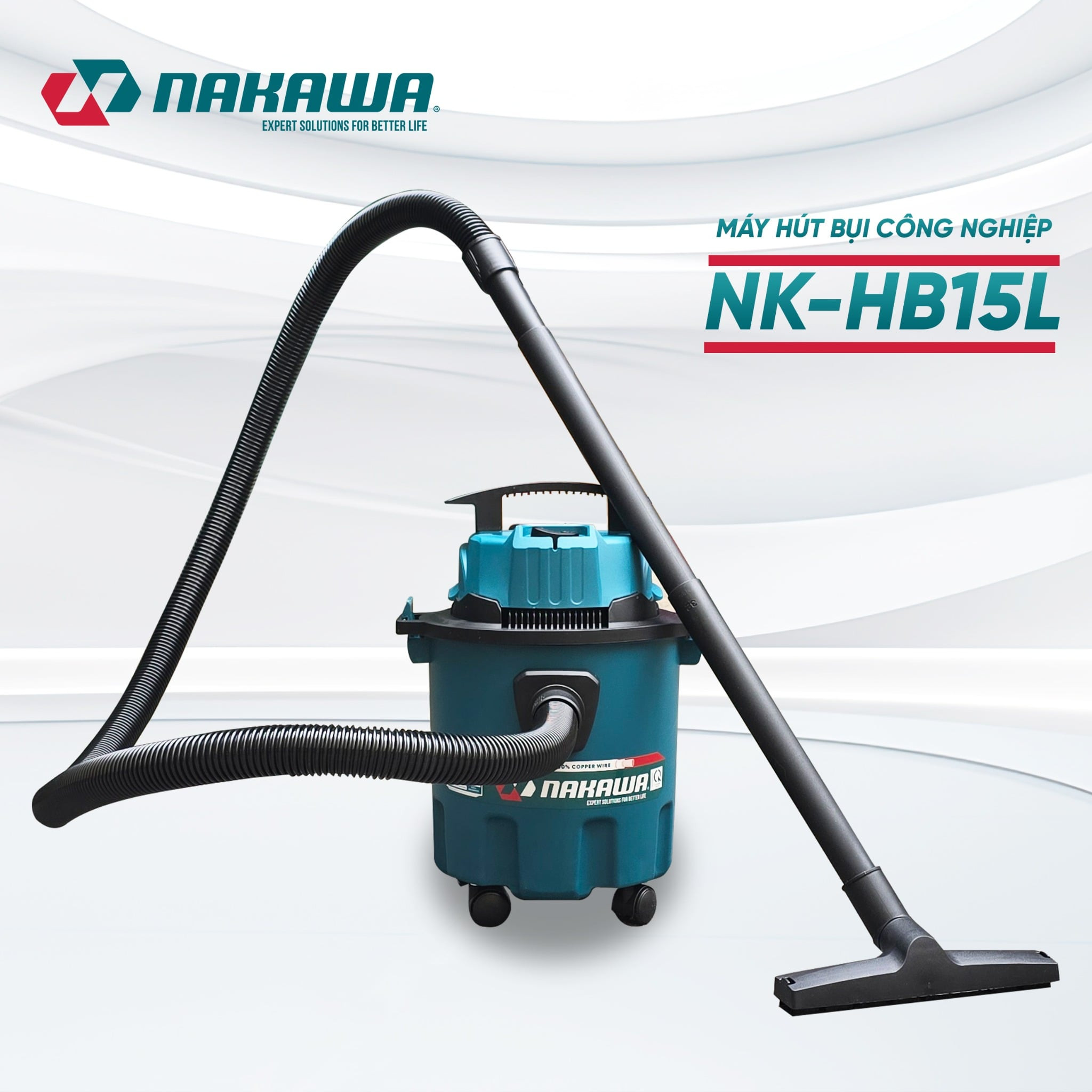 Máy hút bụi công nghiệp NAKAWA NK-HB15L