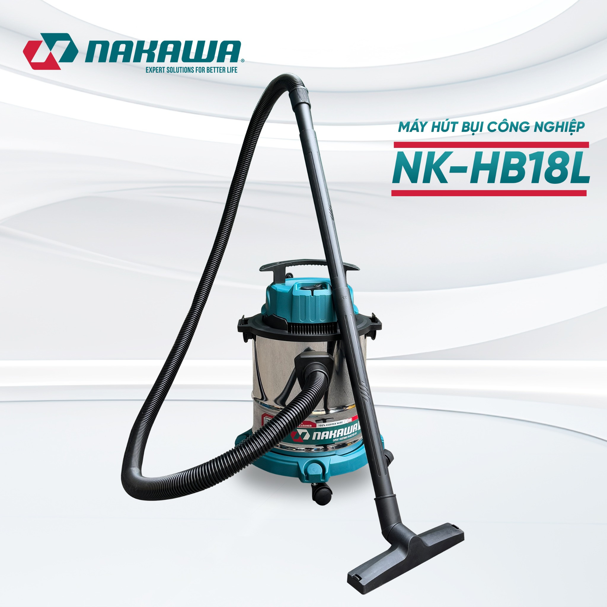 Máy hút bụi công nghiệp NAKAWA NK-HB18L