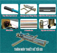 MÁY CẮT GẠCH BÀN ĐẨY TAY NAKAWA NK-CGB1200