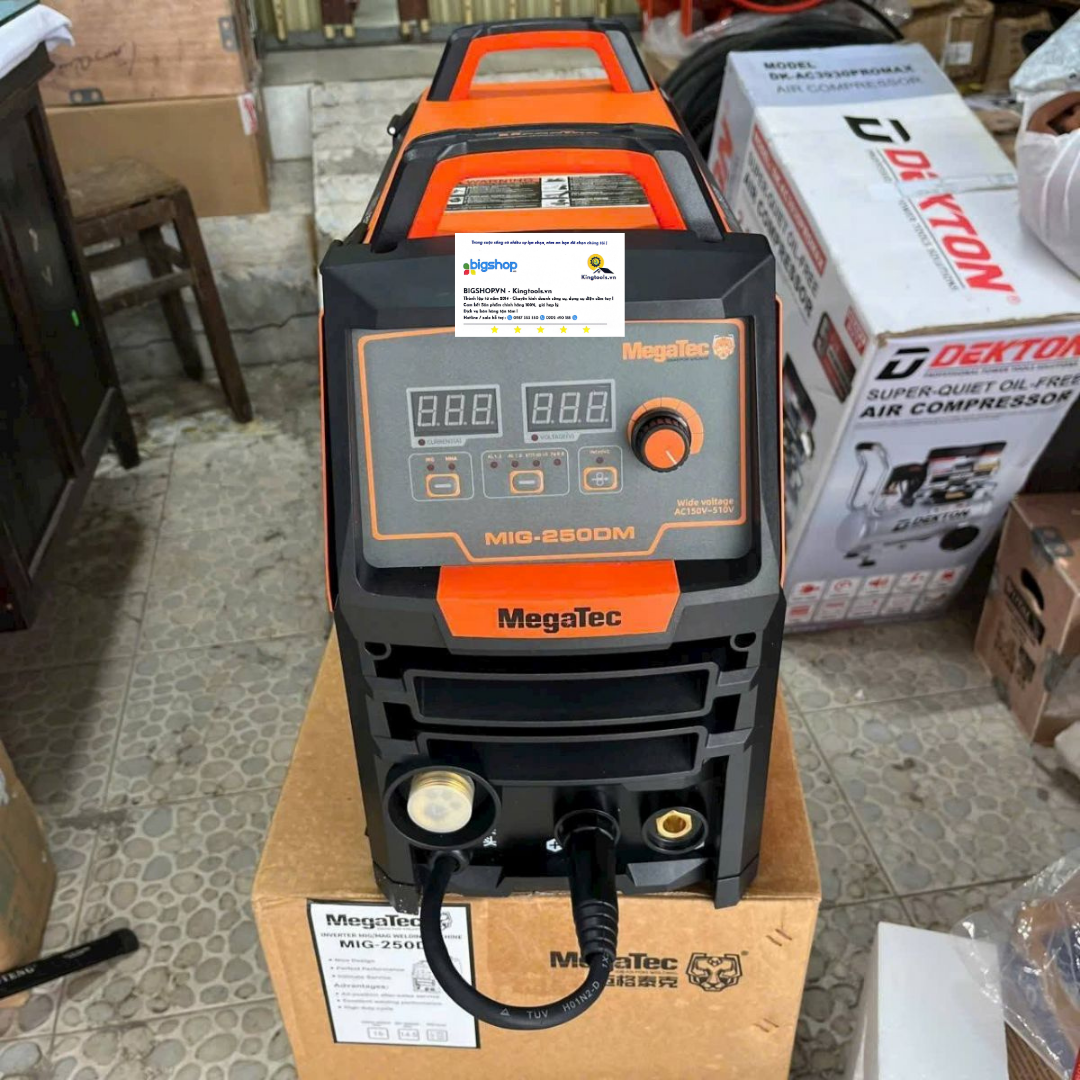 Máy hàn mig nhôm Megatec NB/MIG-250DM