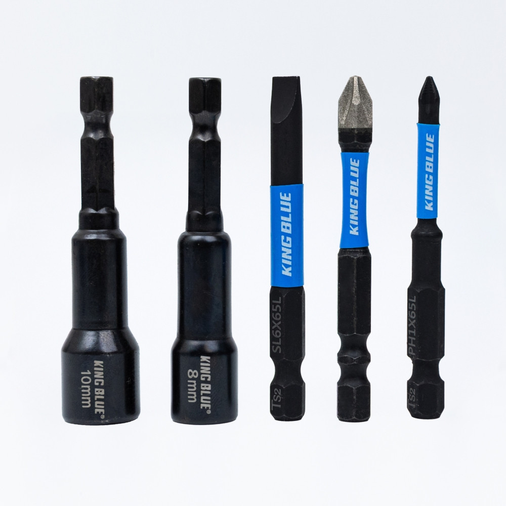 Bộ Mũi khoan đa năng KHF015 CHUYÊN DỤNG CHO THỢ ĐIỆN NƯỚC King Blue