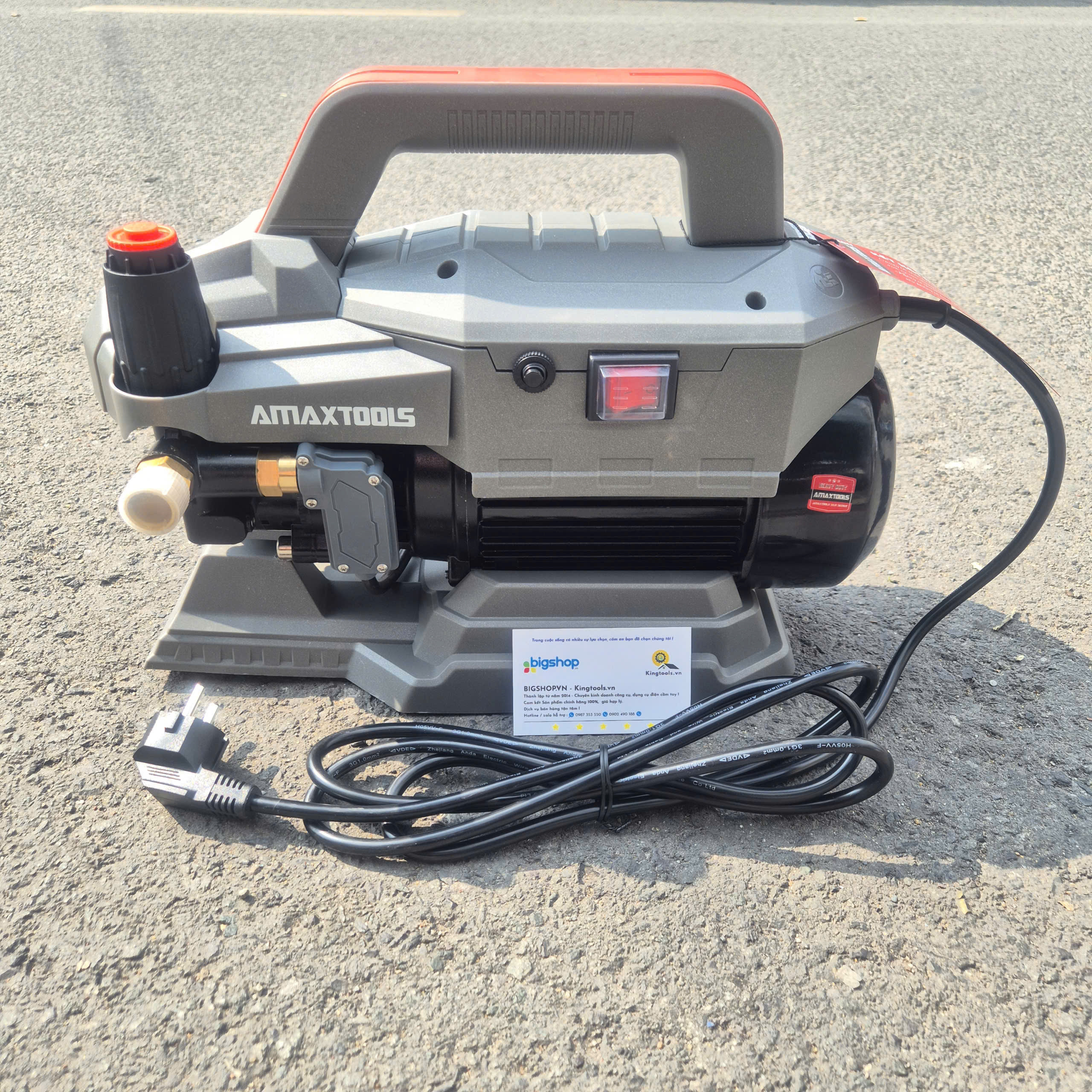 Máy Rửa Xe Amaxtools ARX-2720CN, có chỉnh áp