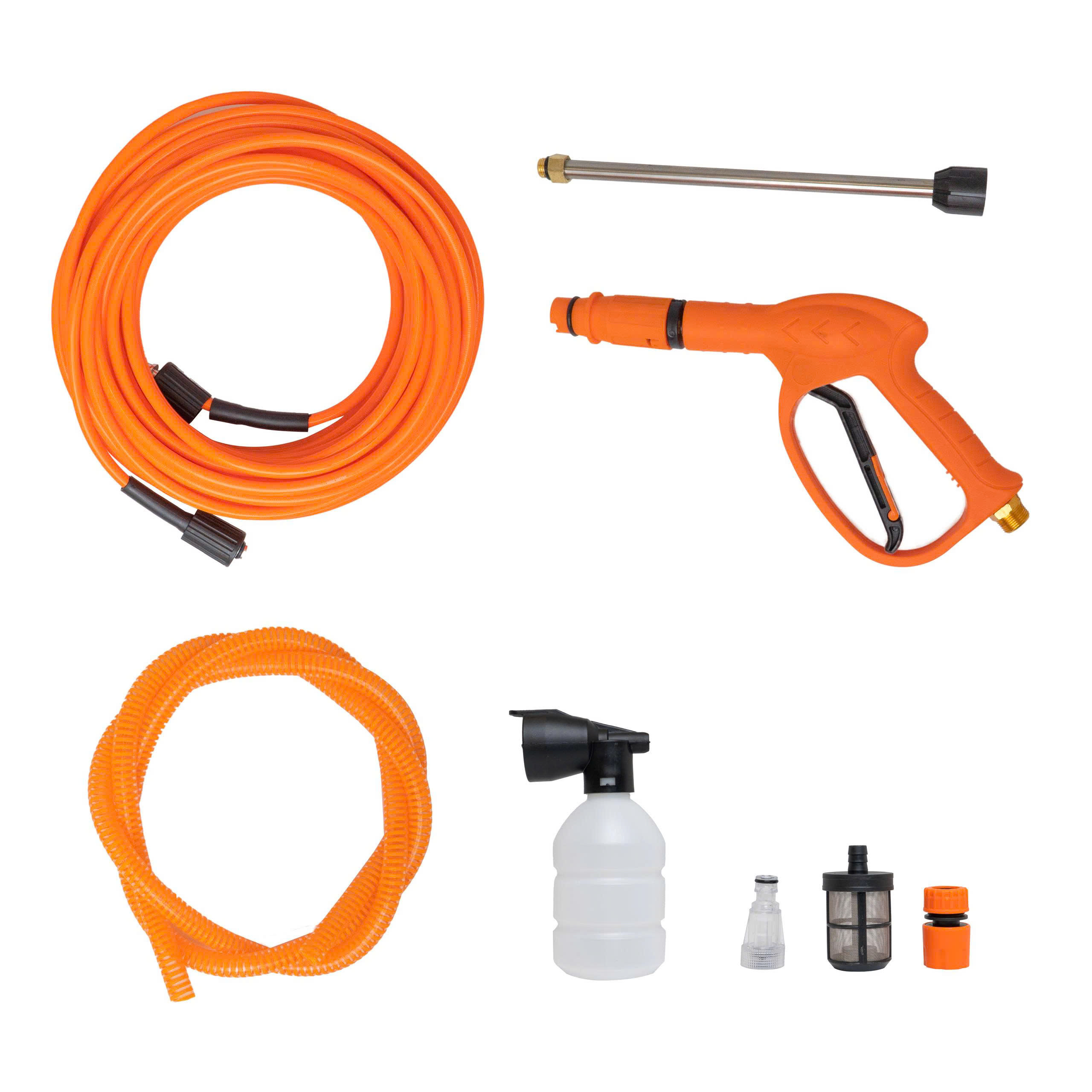 Máy Rửa Xe Điện HUKAN G2-R6LUX – 3000W, Có Chỉnh Áp, Áp Lực 160 Bar