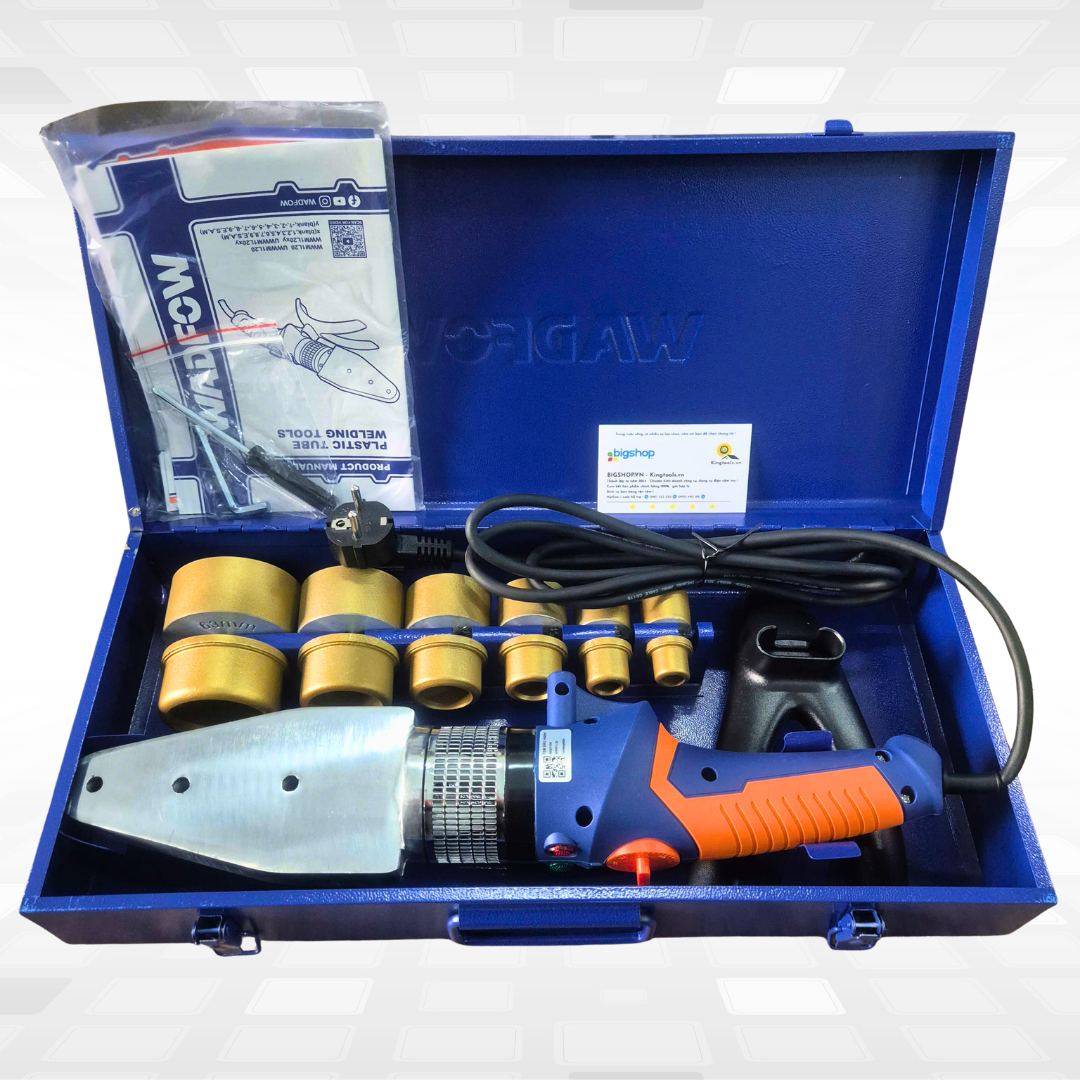 Máy hàn ống nước WADFOW WWM1L20 (Công suất 2000W, 63mm)