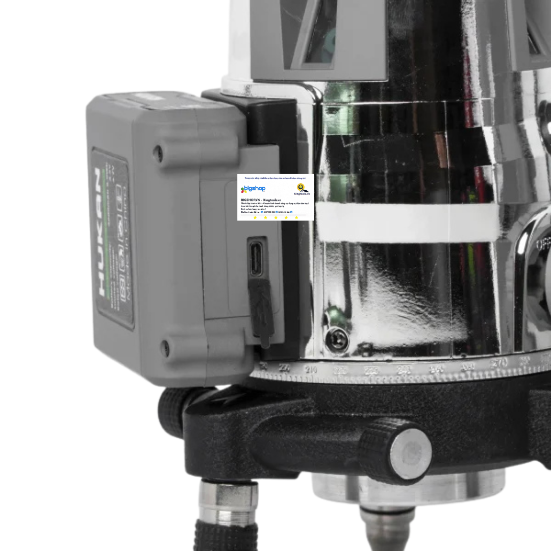 Máy cân bằng laser 5 tia xanh HUKAN G2-LS301 (GEN 2)