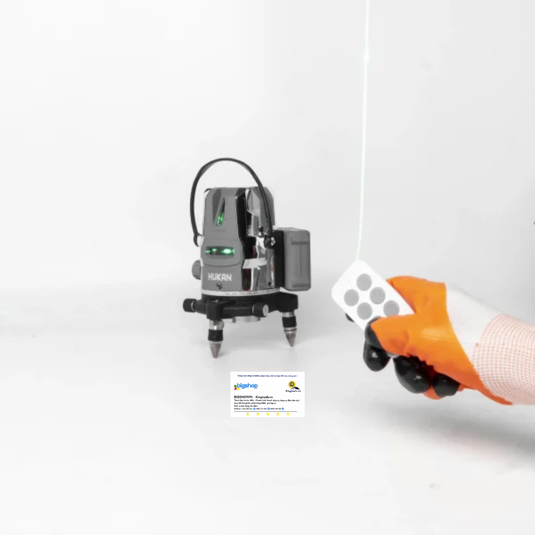 Máy cân bằng laser 5 tia xanh HUKAN G2-LS301 (GEN 2)