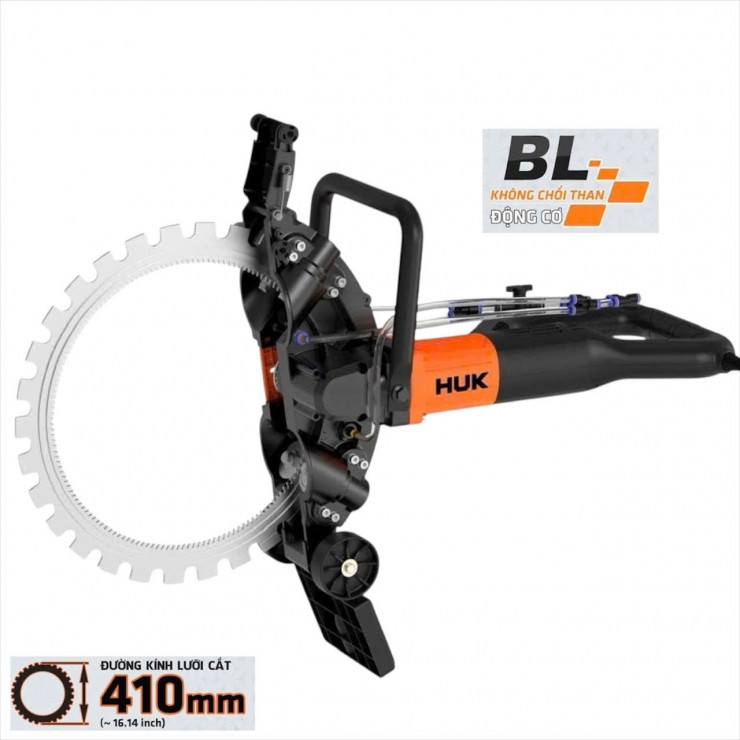 Máy cắt vòng bê tông 410mm Hukan G3-RS410 Brushless  
