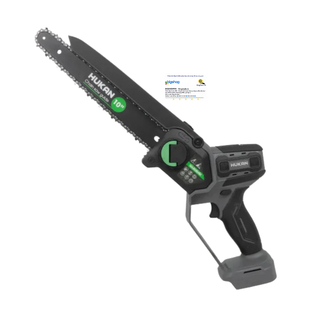 Máy cưa xích dùng pin HUKAN G2-CX10ih (GEN 2) - Lam 10 inch, Thân máy
