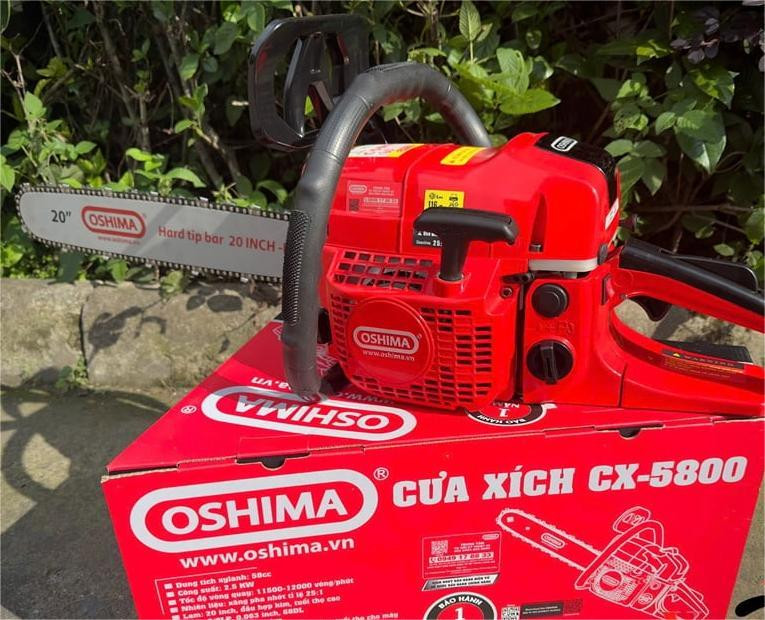 Máy cưa xích Oshima 2.5kw CX5800