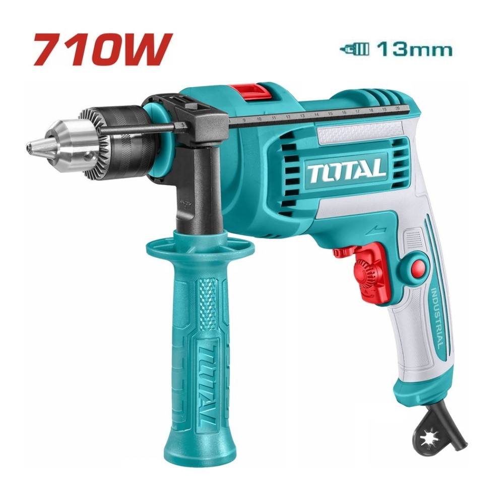 Máy Khoan Búa TOTAL TG1071366E 710W – Đầu Kẹp 13mm