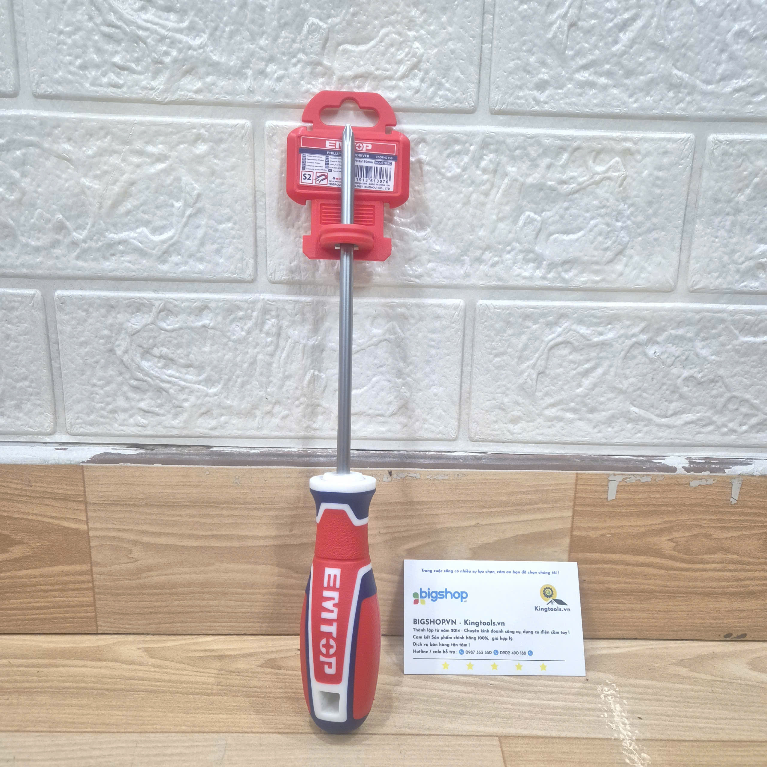 Tua vít bake (PH2x150mm) EMTOP ESDPH2150