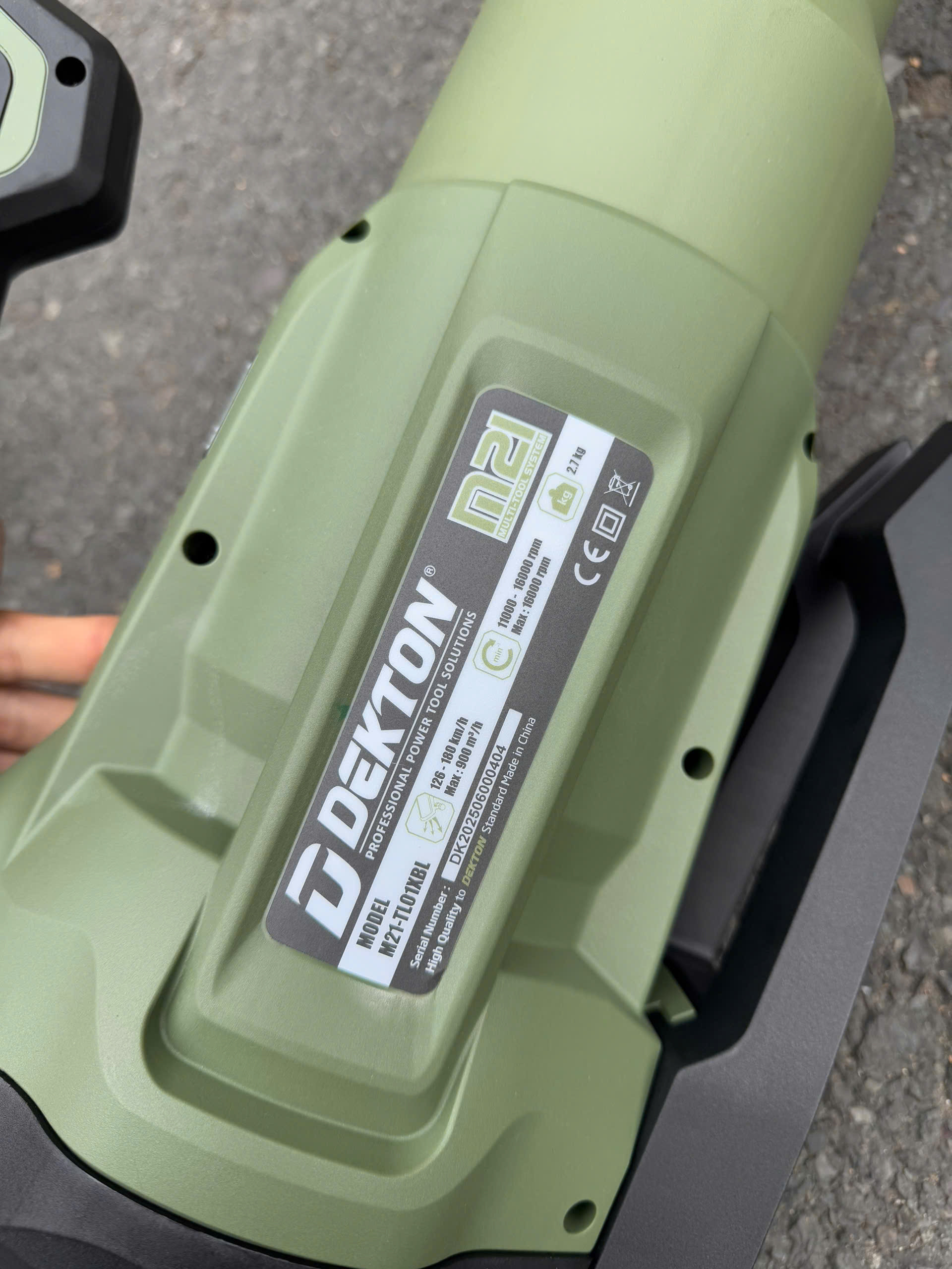 Máy Thổi Bụi, Thổi Lá DEKTON M21-TL01XBL 21V Không Chổi Than