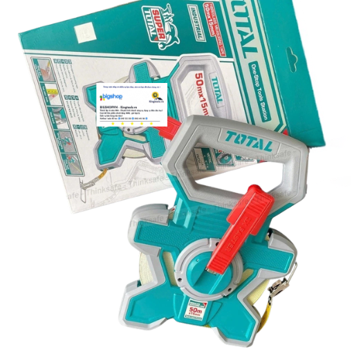 Thước dây sợi thủy tinh 100m x 15mm Total TMTF181006