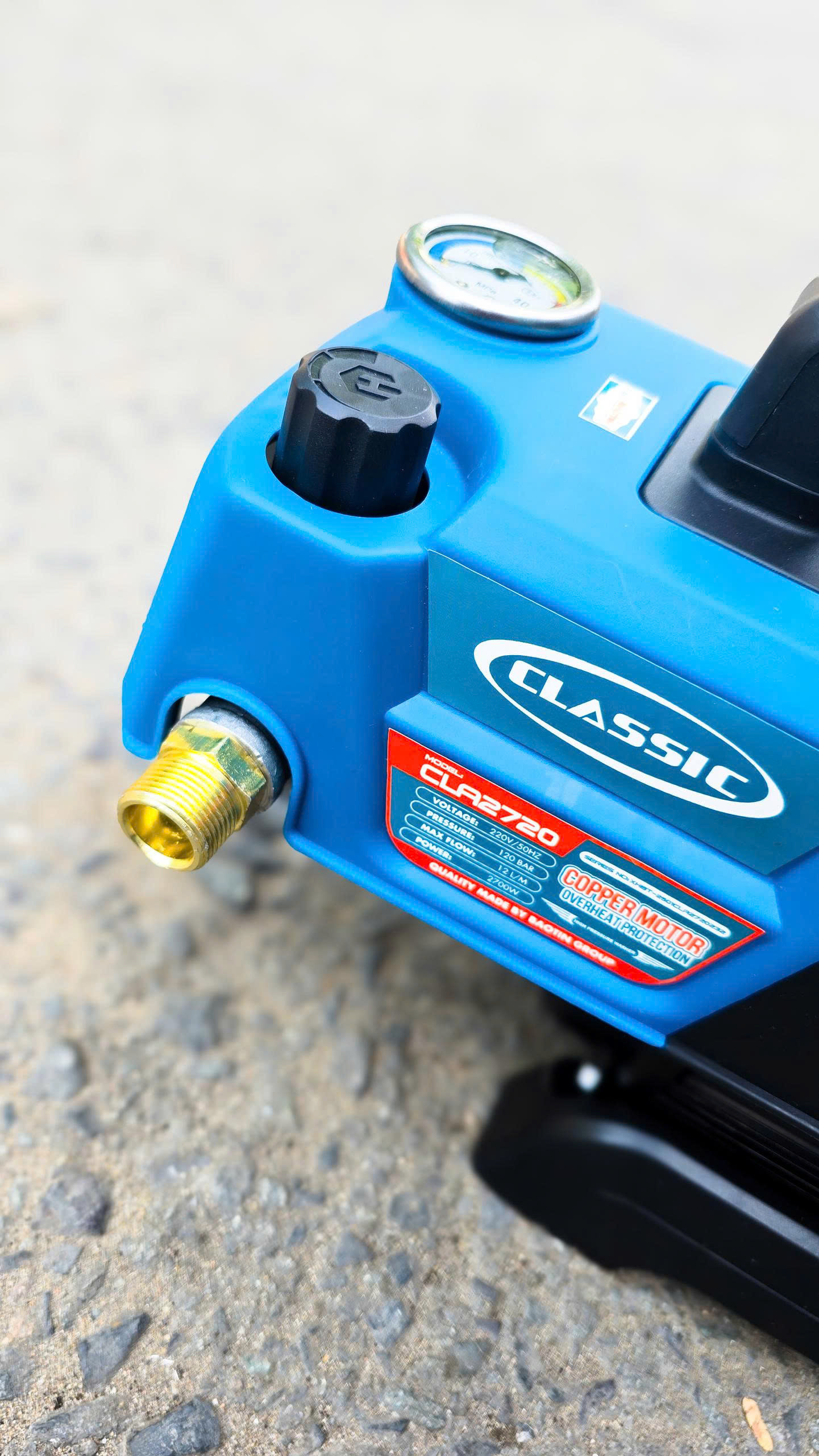 Máy xịt rửa 2700W 120 bar CLASSIC CLA-2720