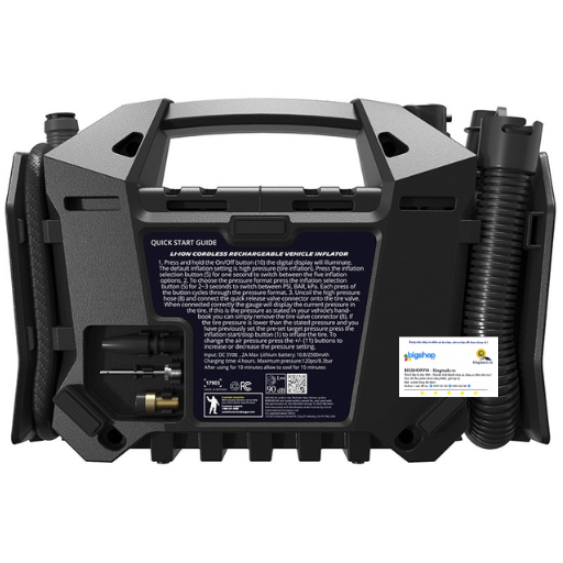 Máy Bơm Lốp Ô Tô 10.8V/120 PSI Michelin 17903